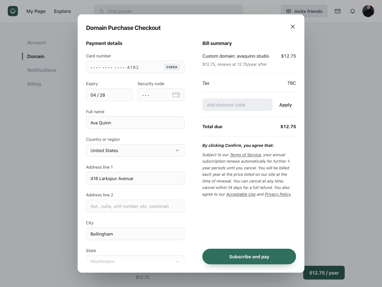 Pricing