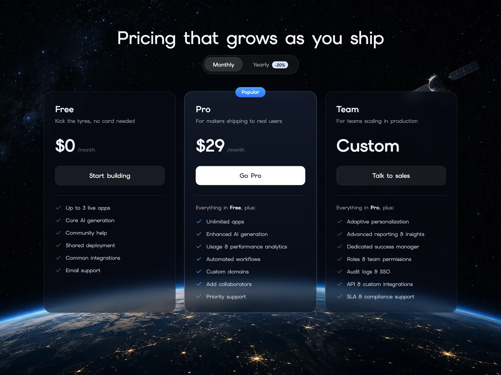 Pricing