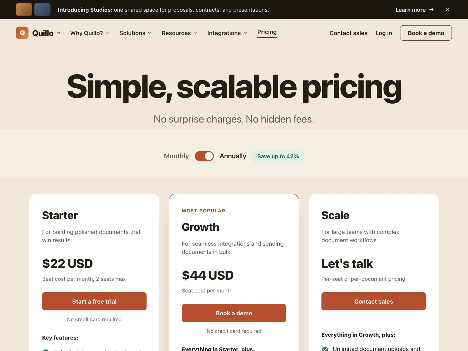 Pricing