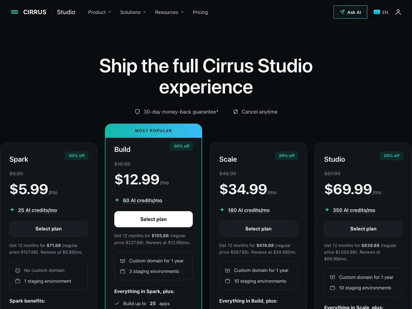 Pricing