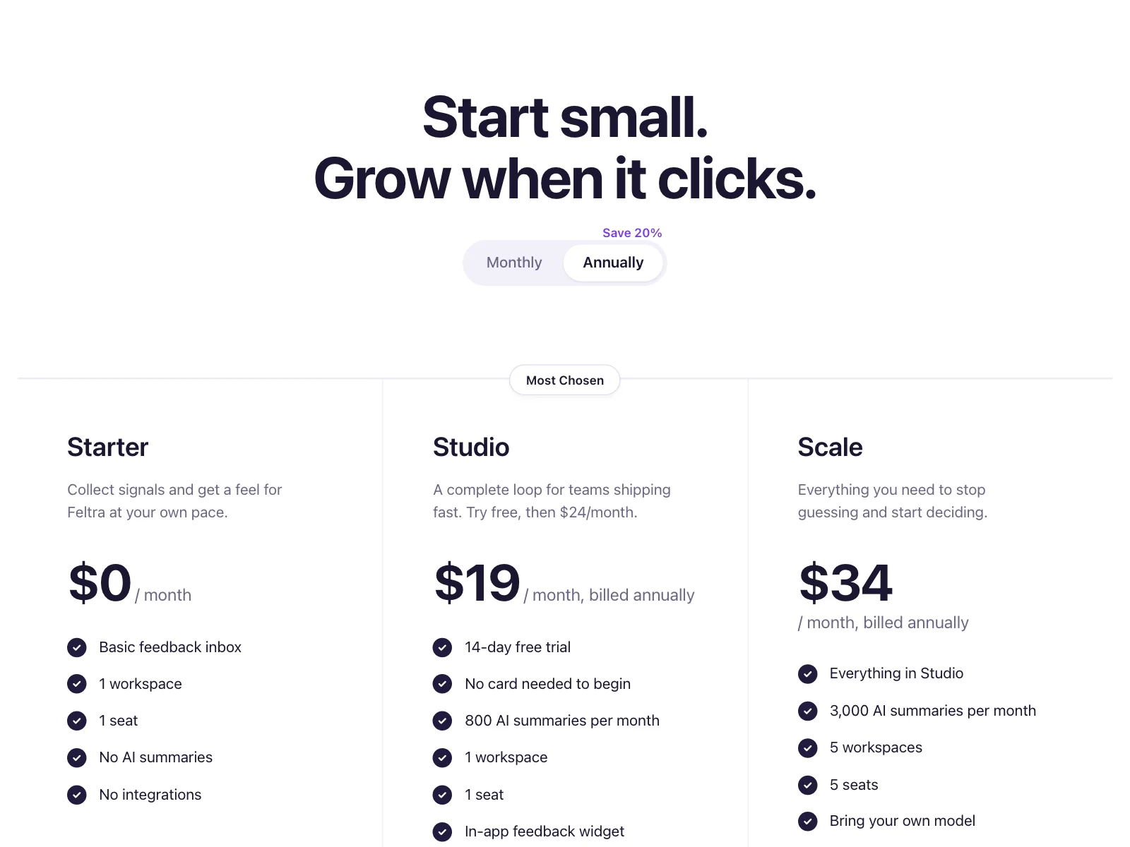 Pricing