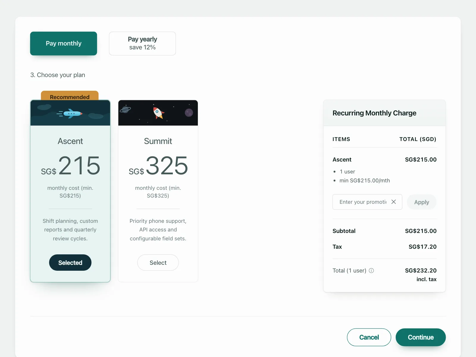 Pricing