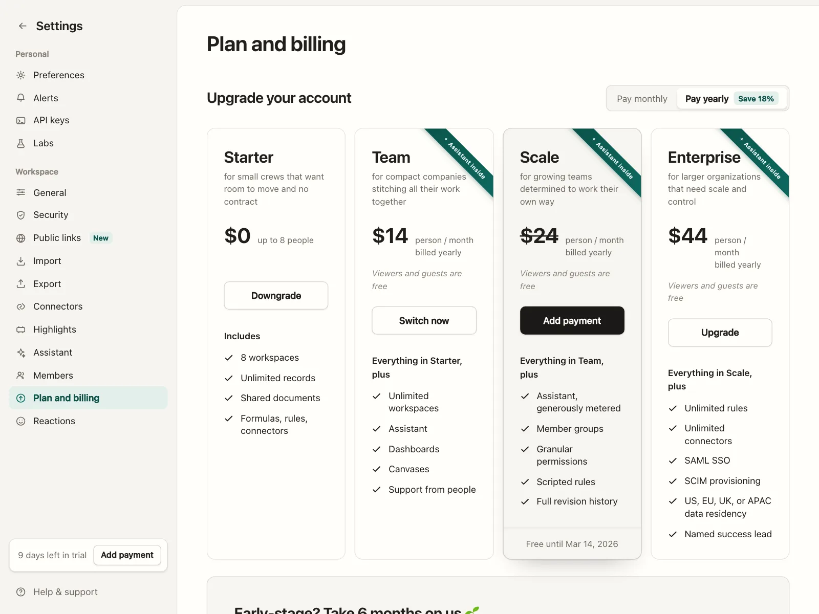 Pricing