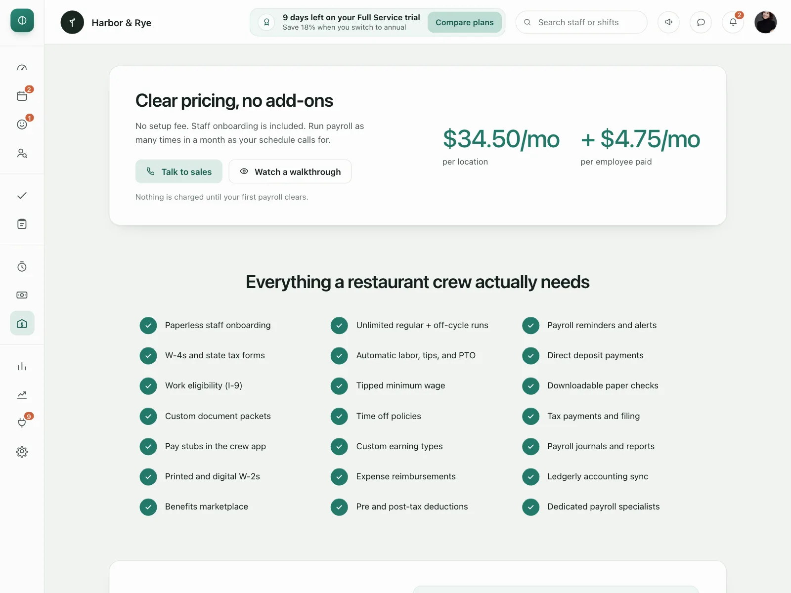 Pricing