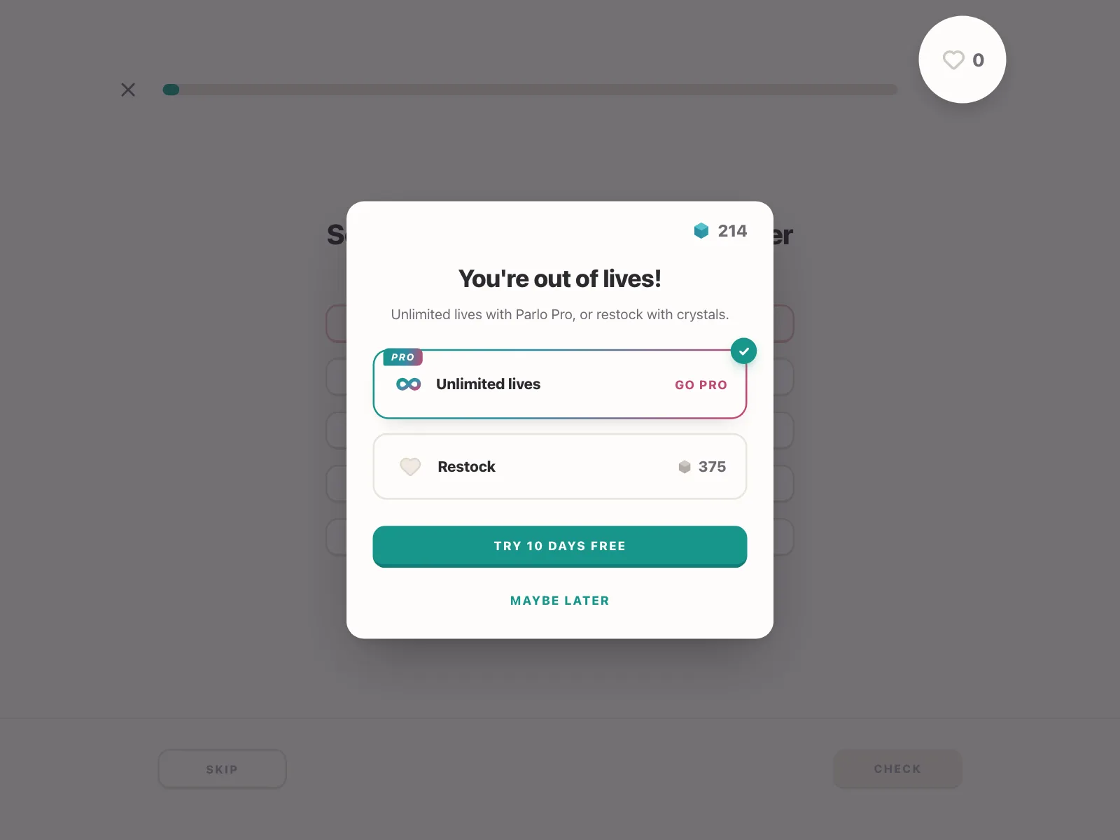Pricing