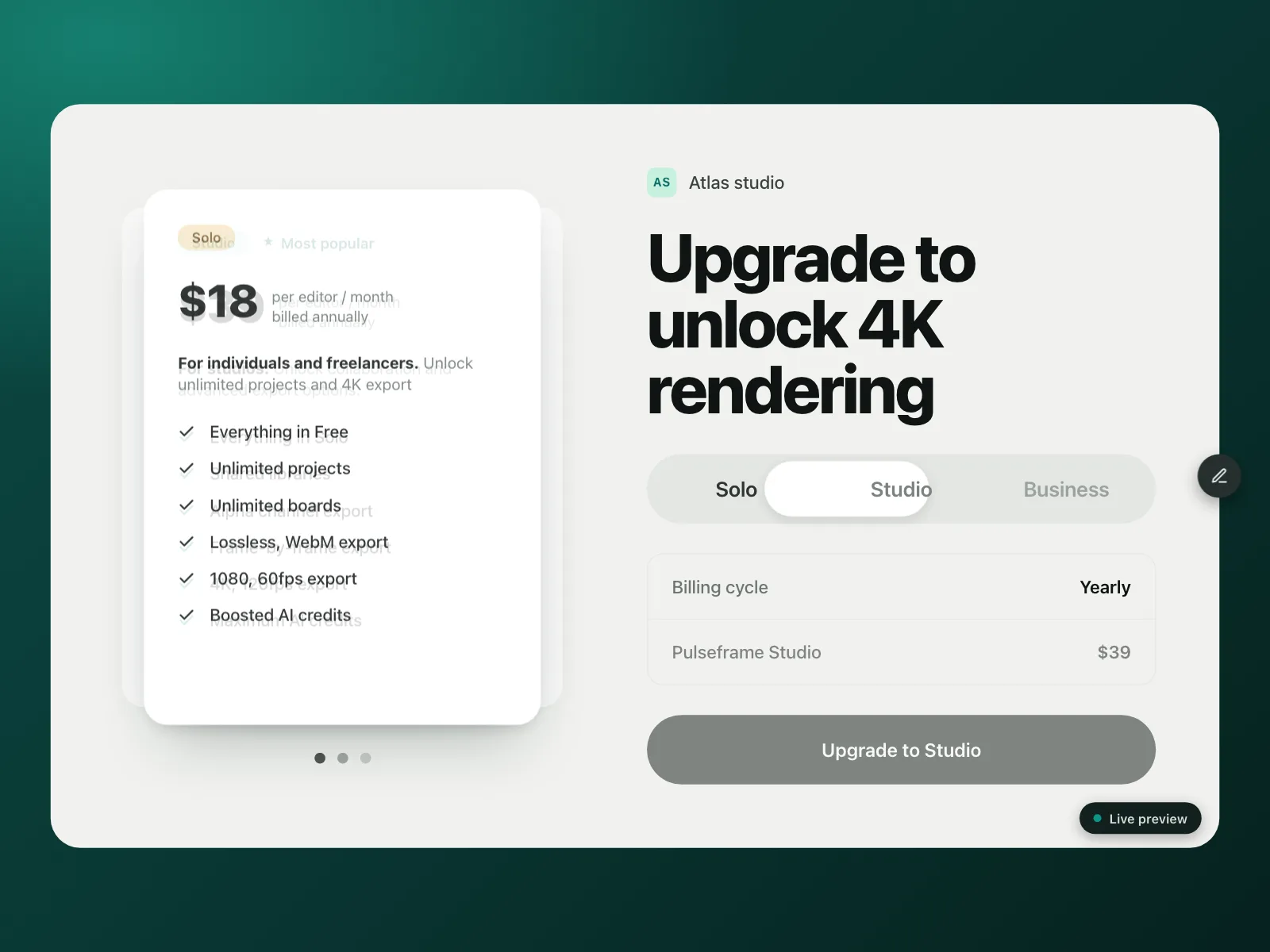 Pricing