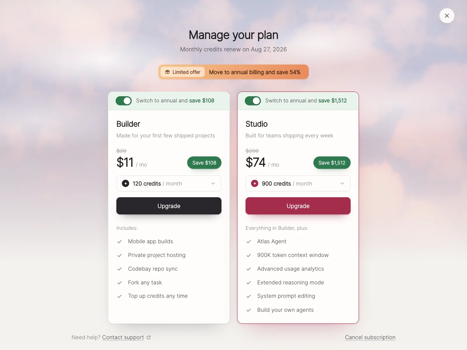 Pricing