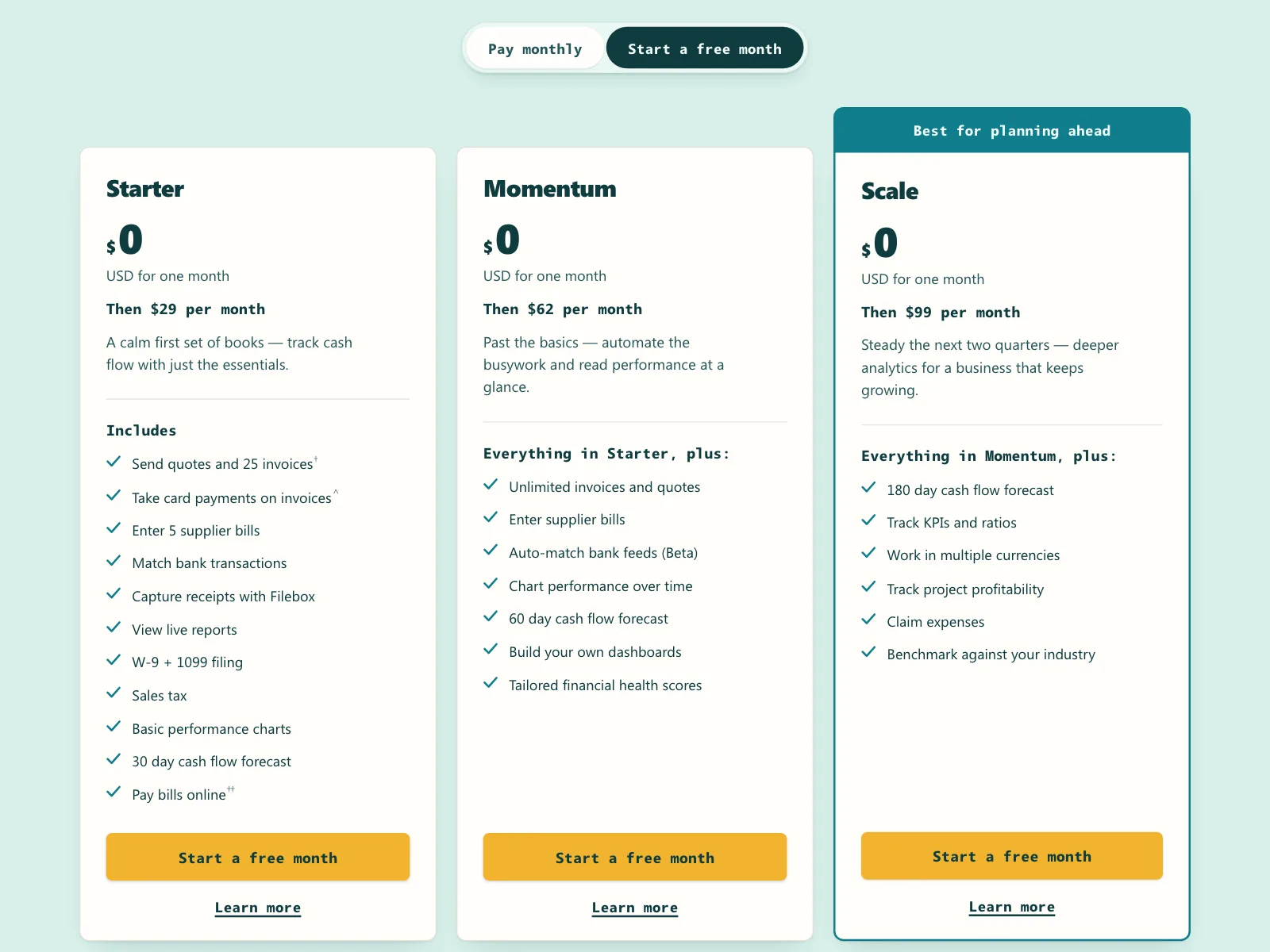 Pricing