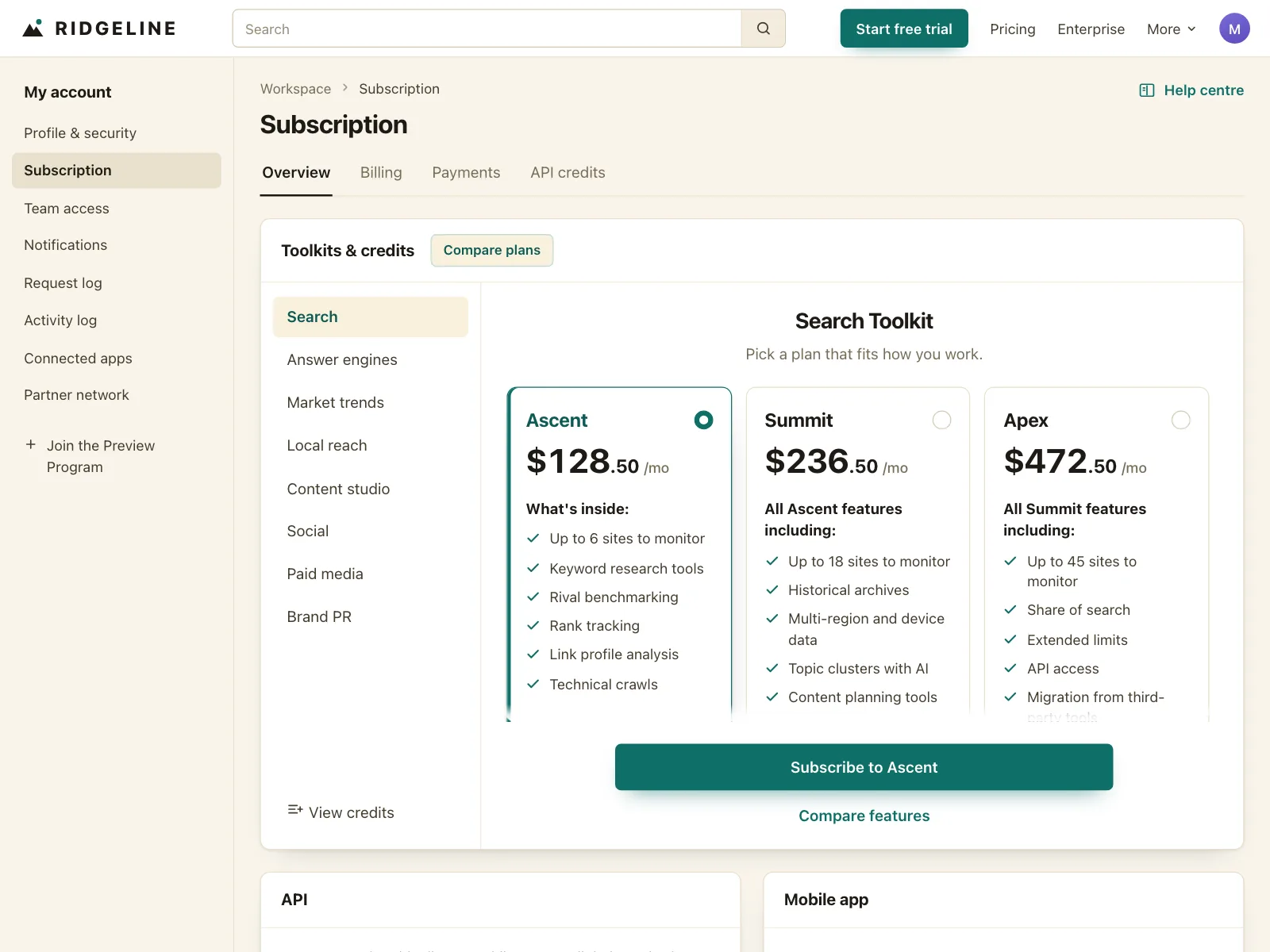 Pricing
