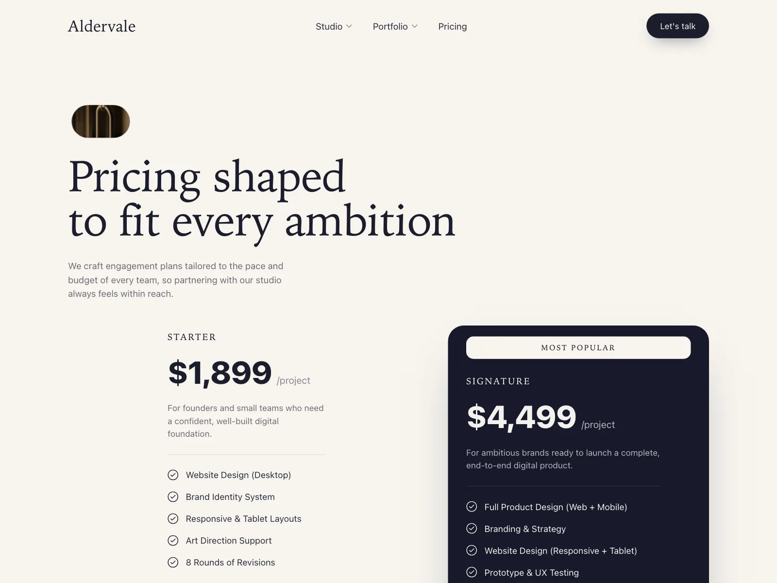 Pricing