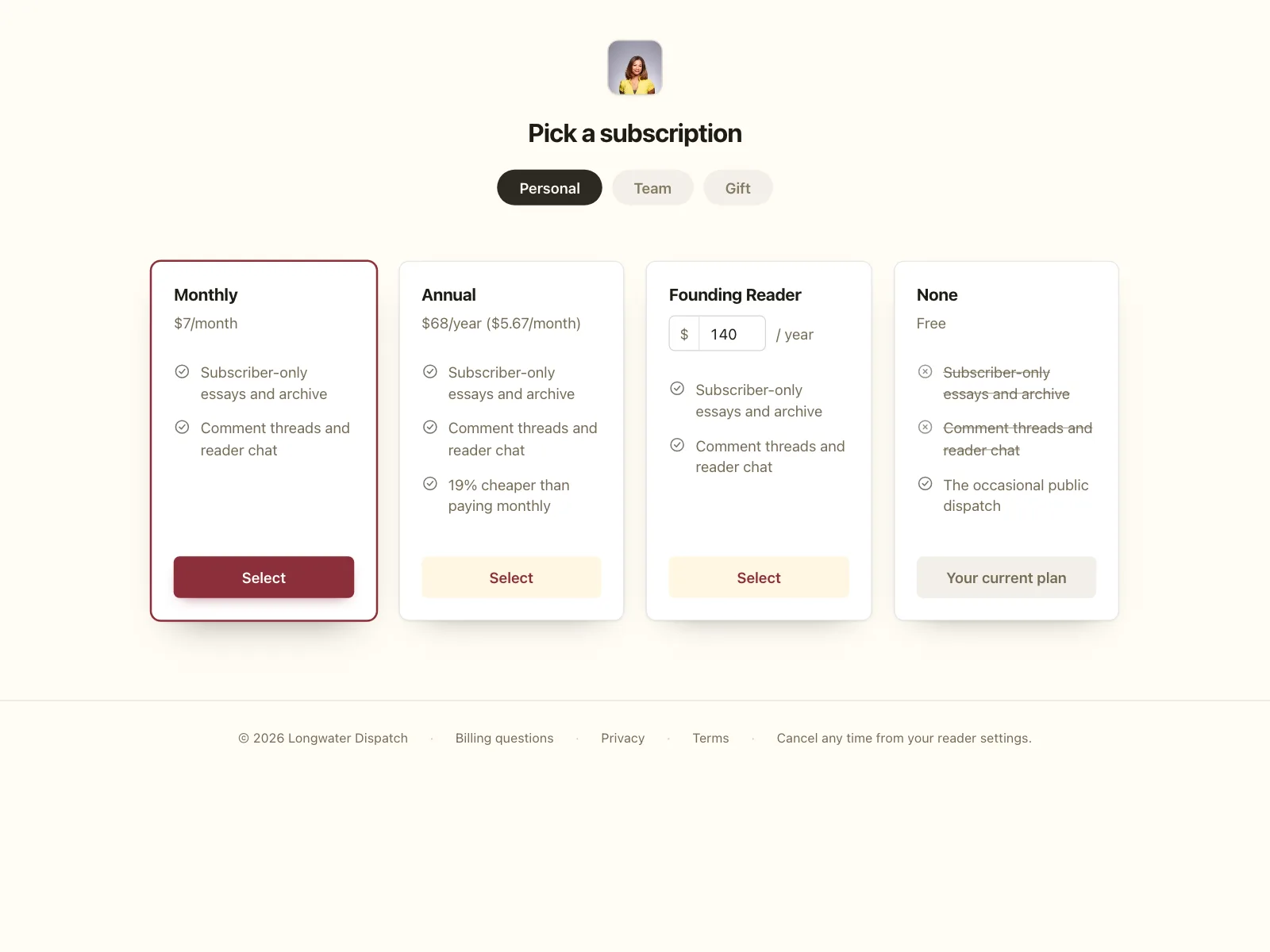 Pricing