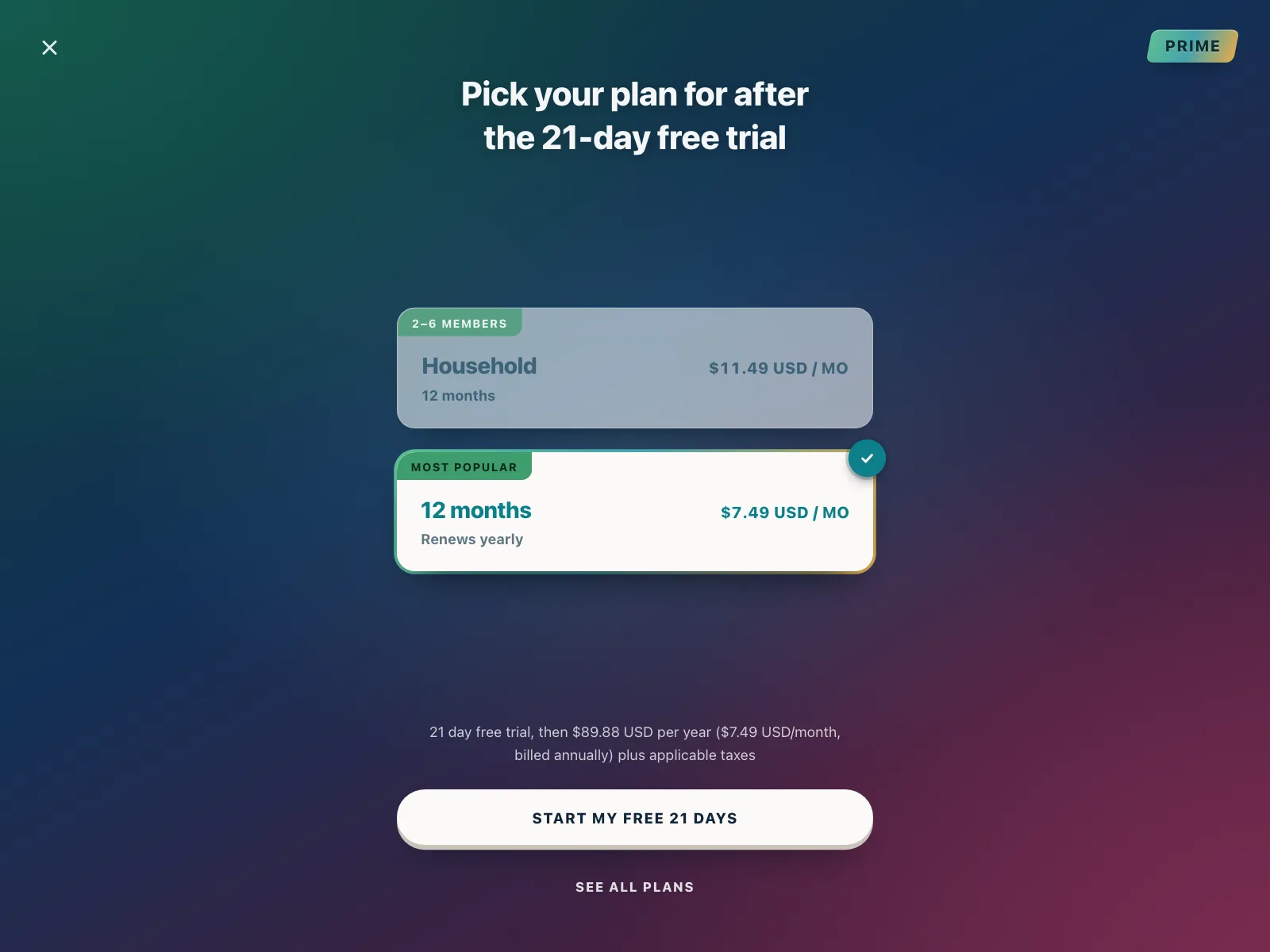 Pricing