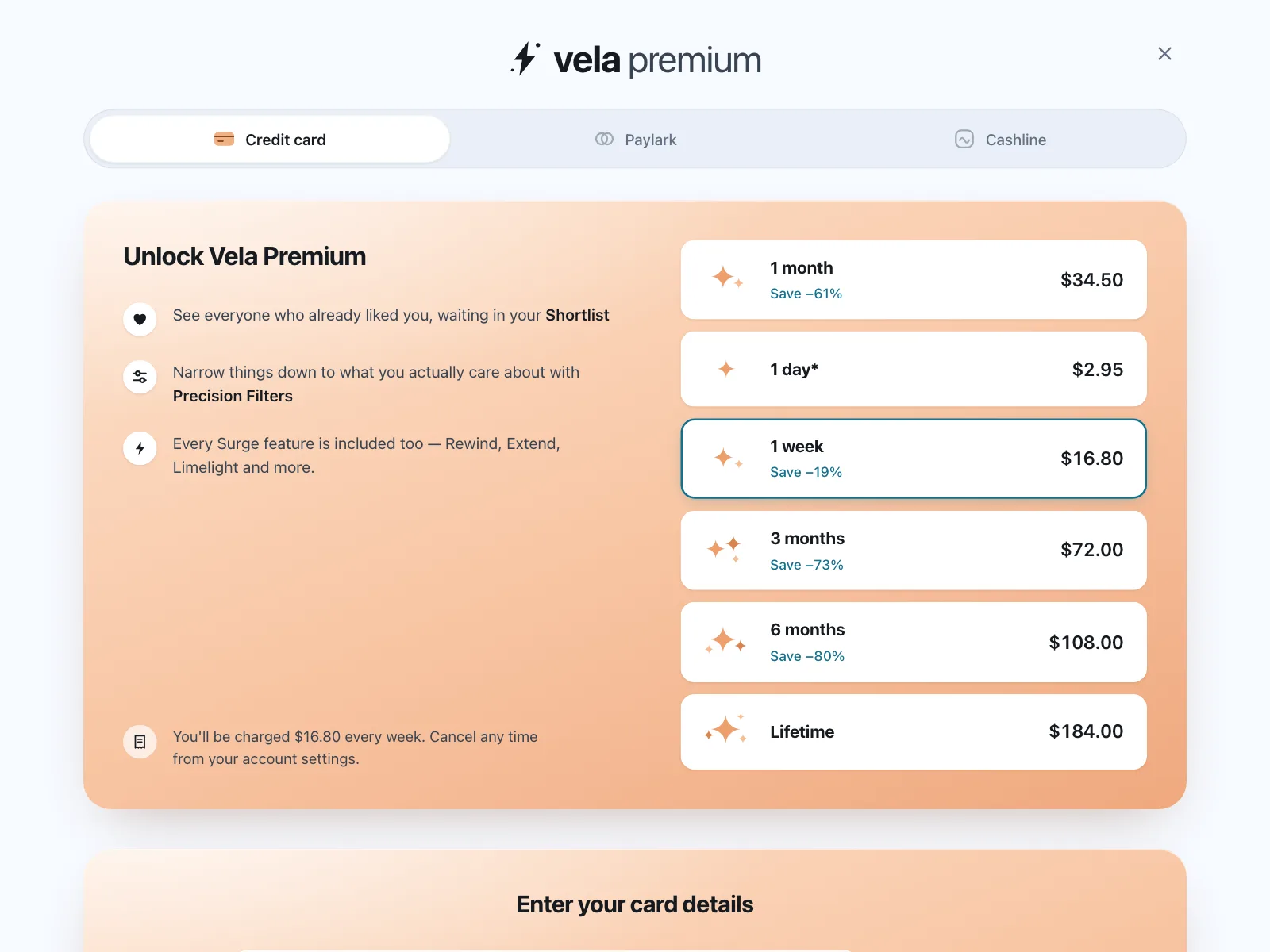Pricing