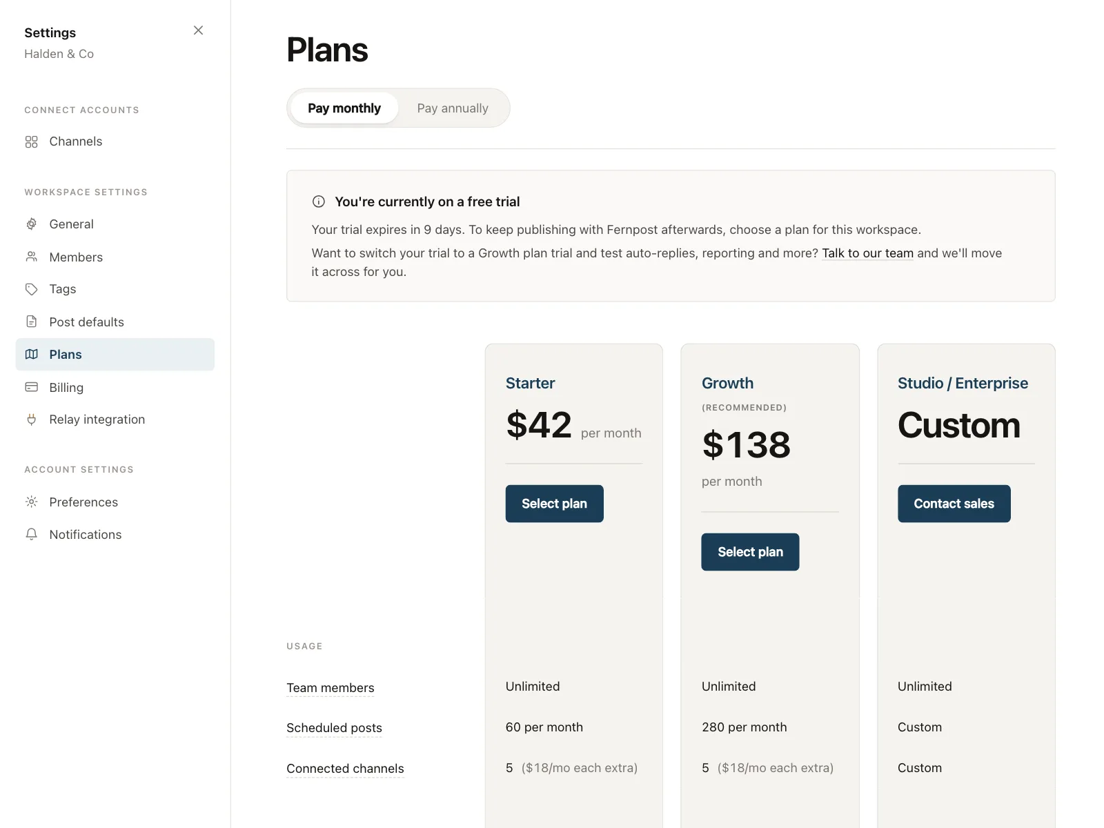 Pricing