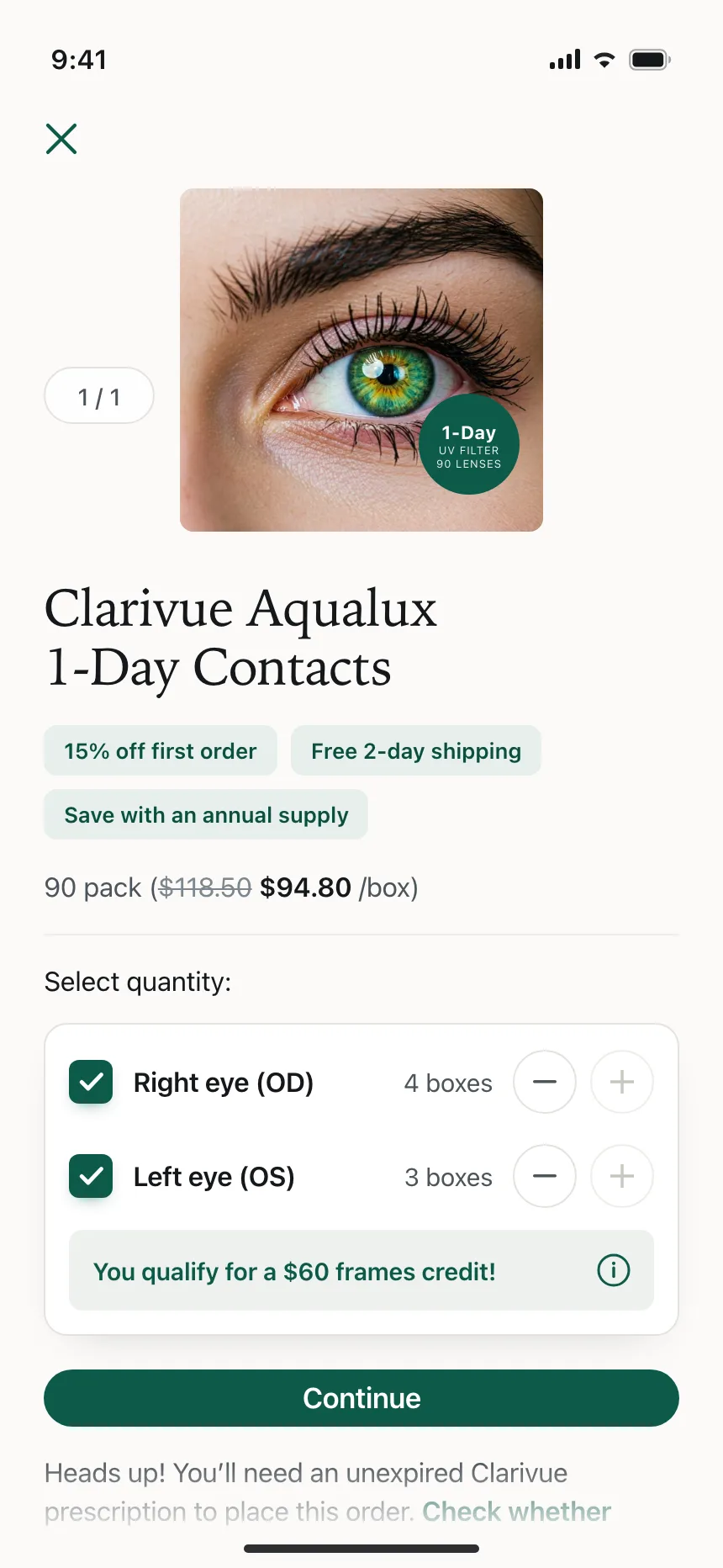 Product detail