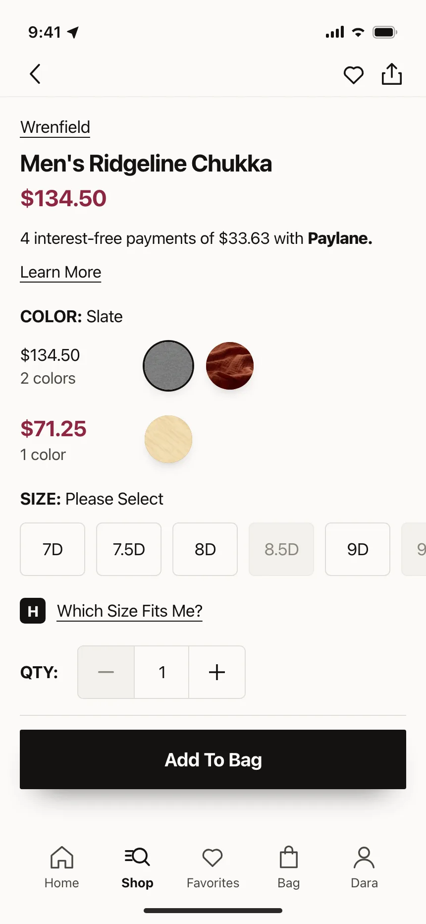 Product detail