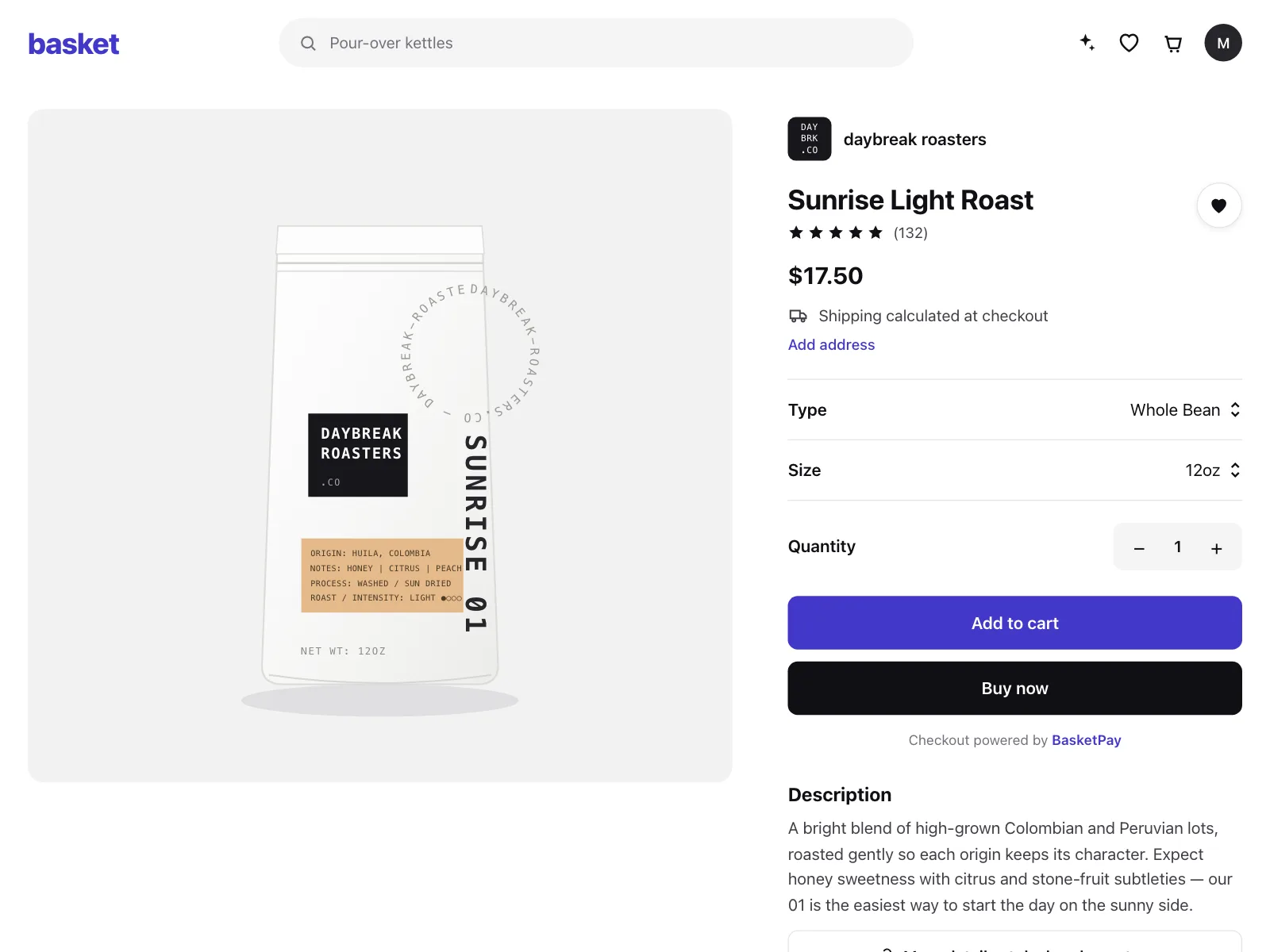 Product detail