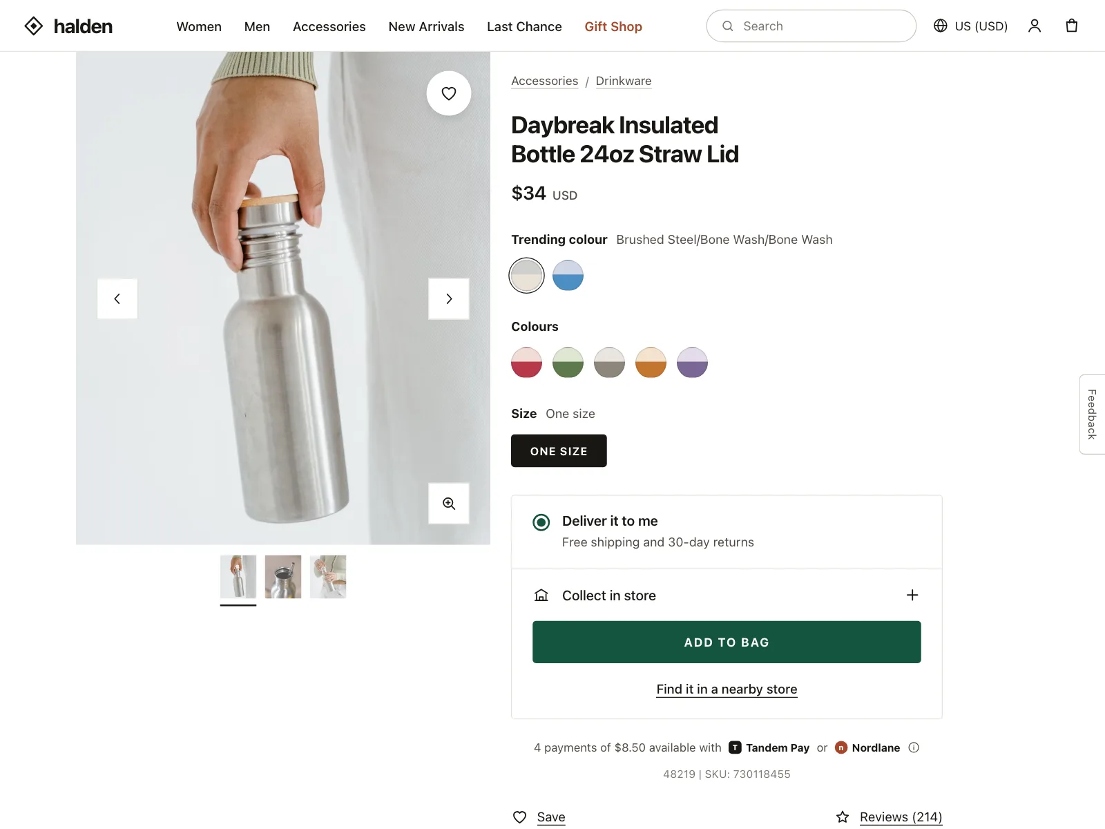 Product detail
