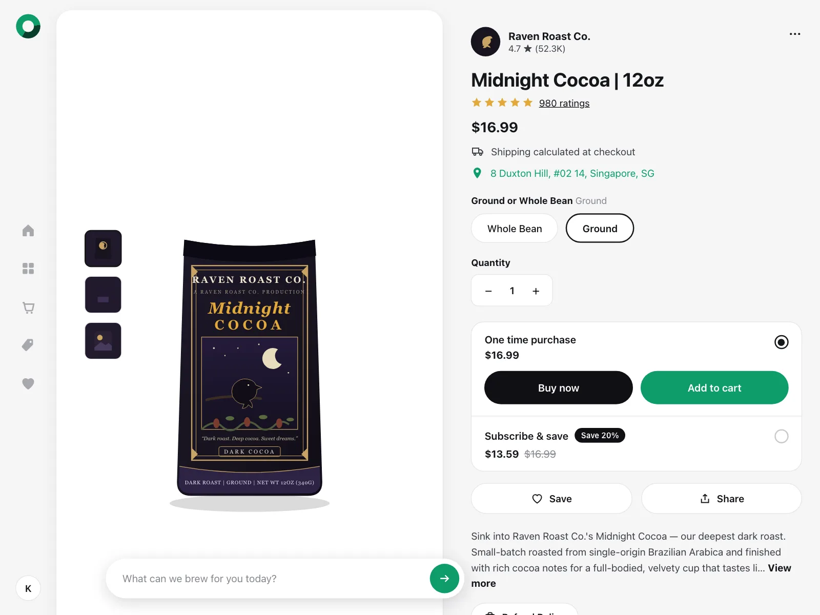 Product detail
