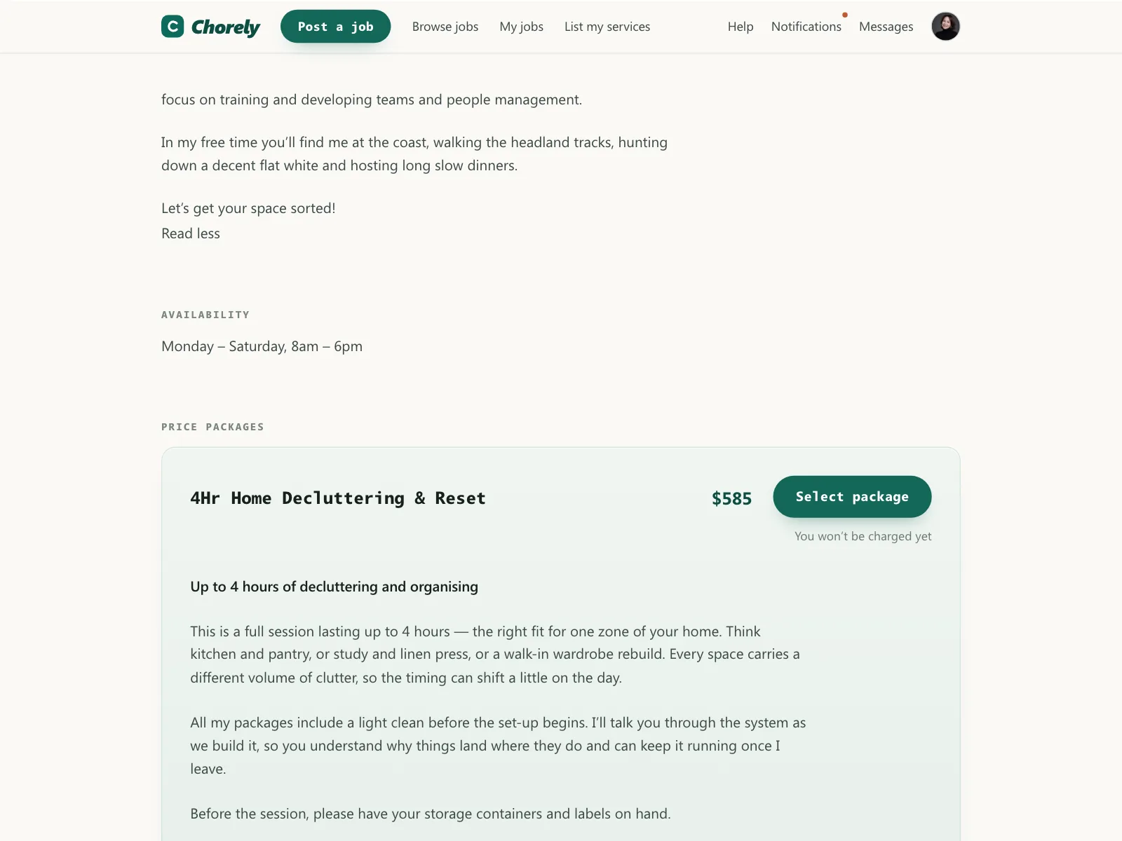 Product detail