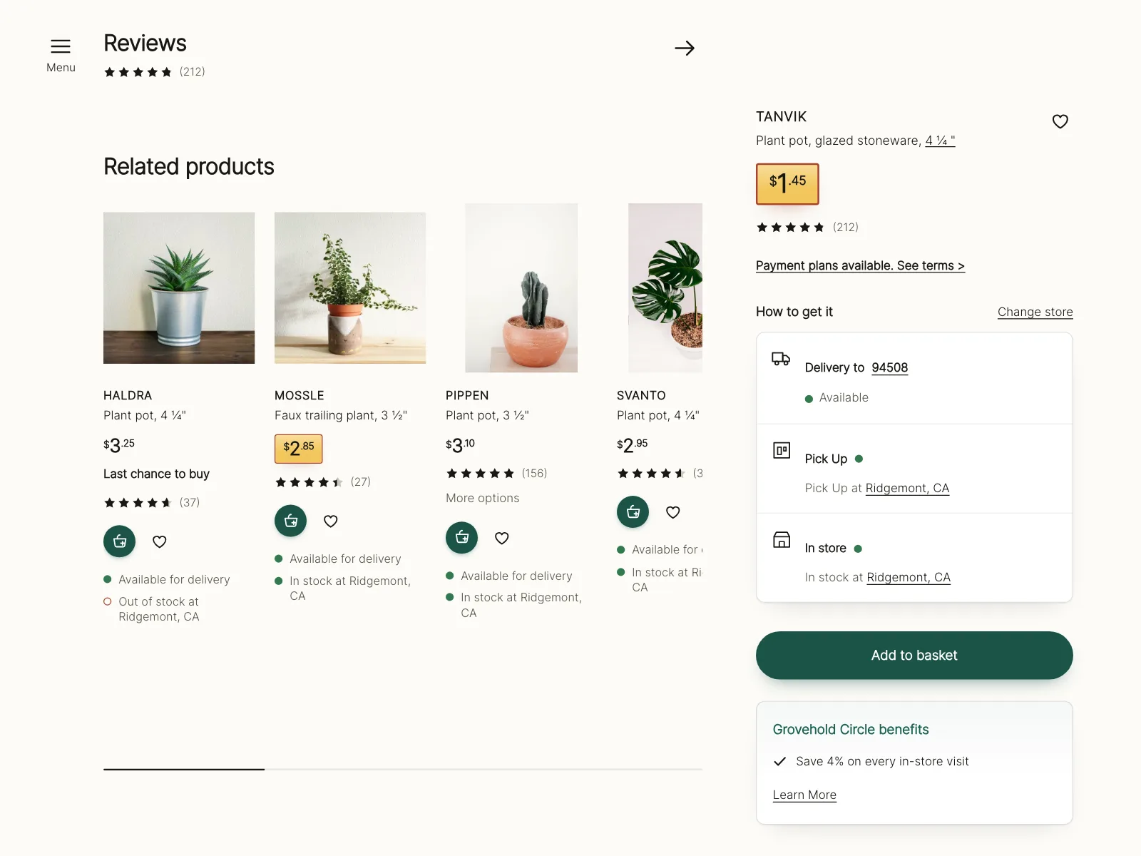 Product detail