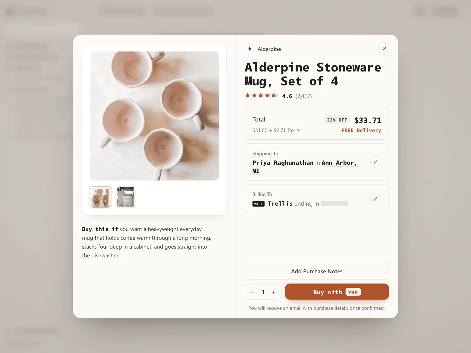 Product detail
