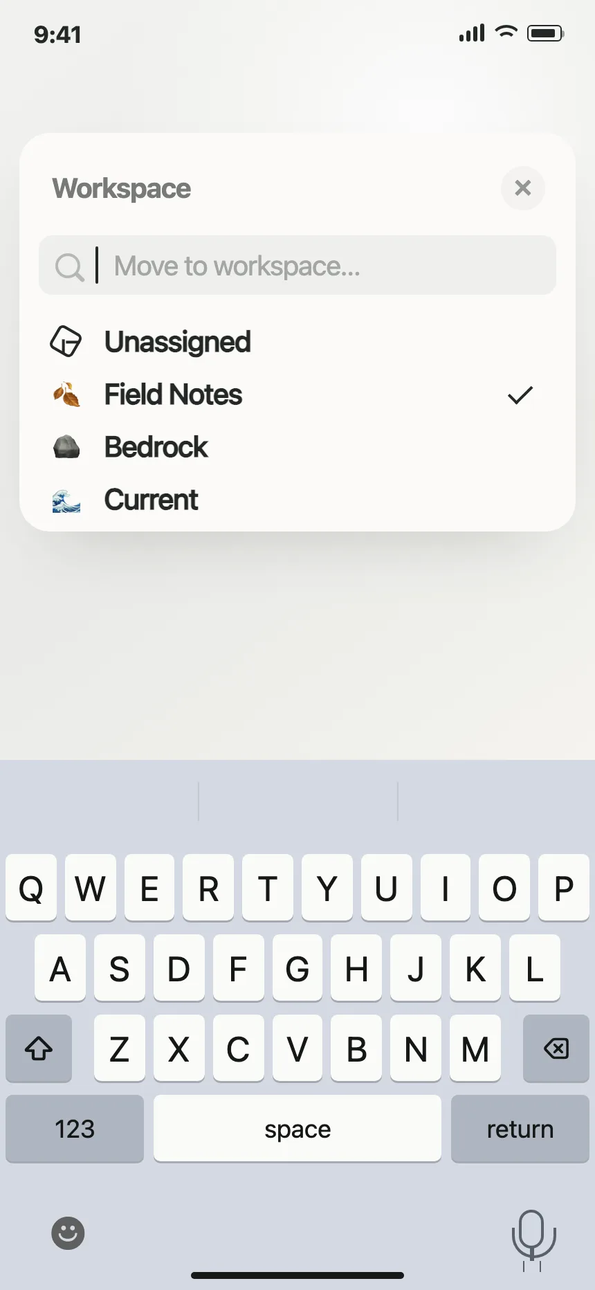 Project tracker