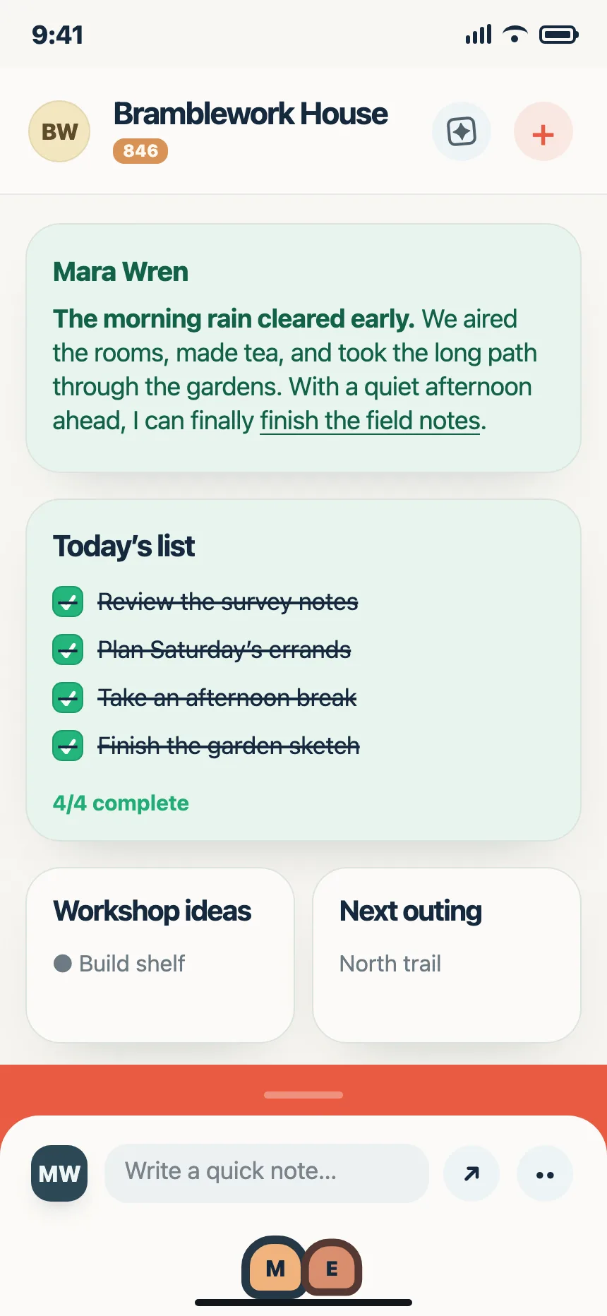 Project tracker