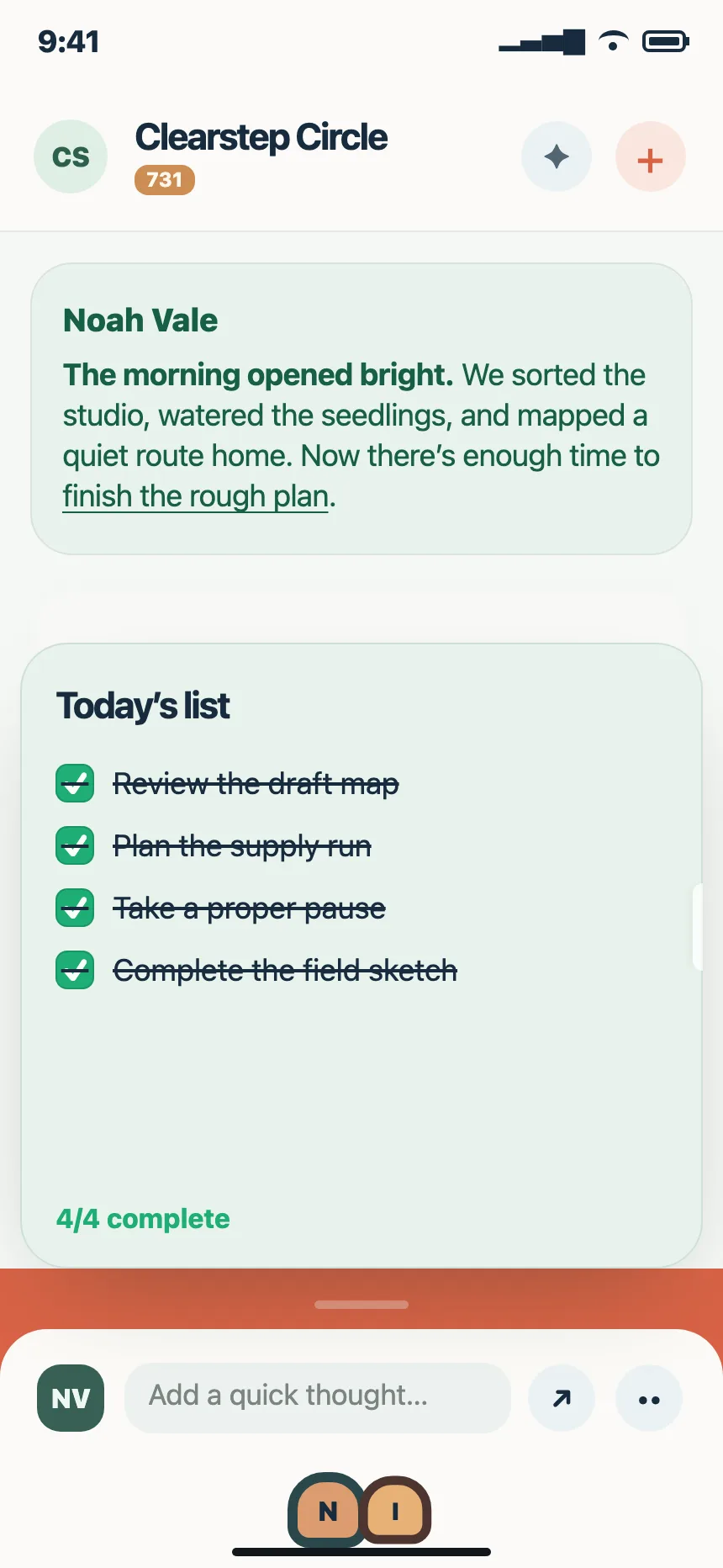 Project tracker
