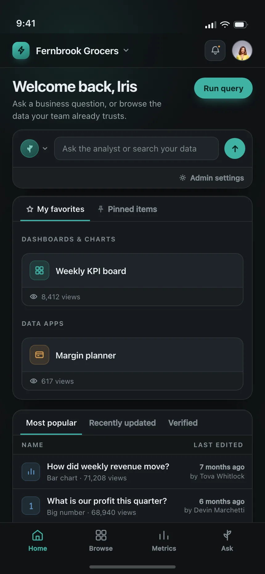 Project tracker