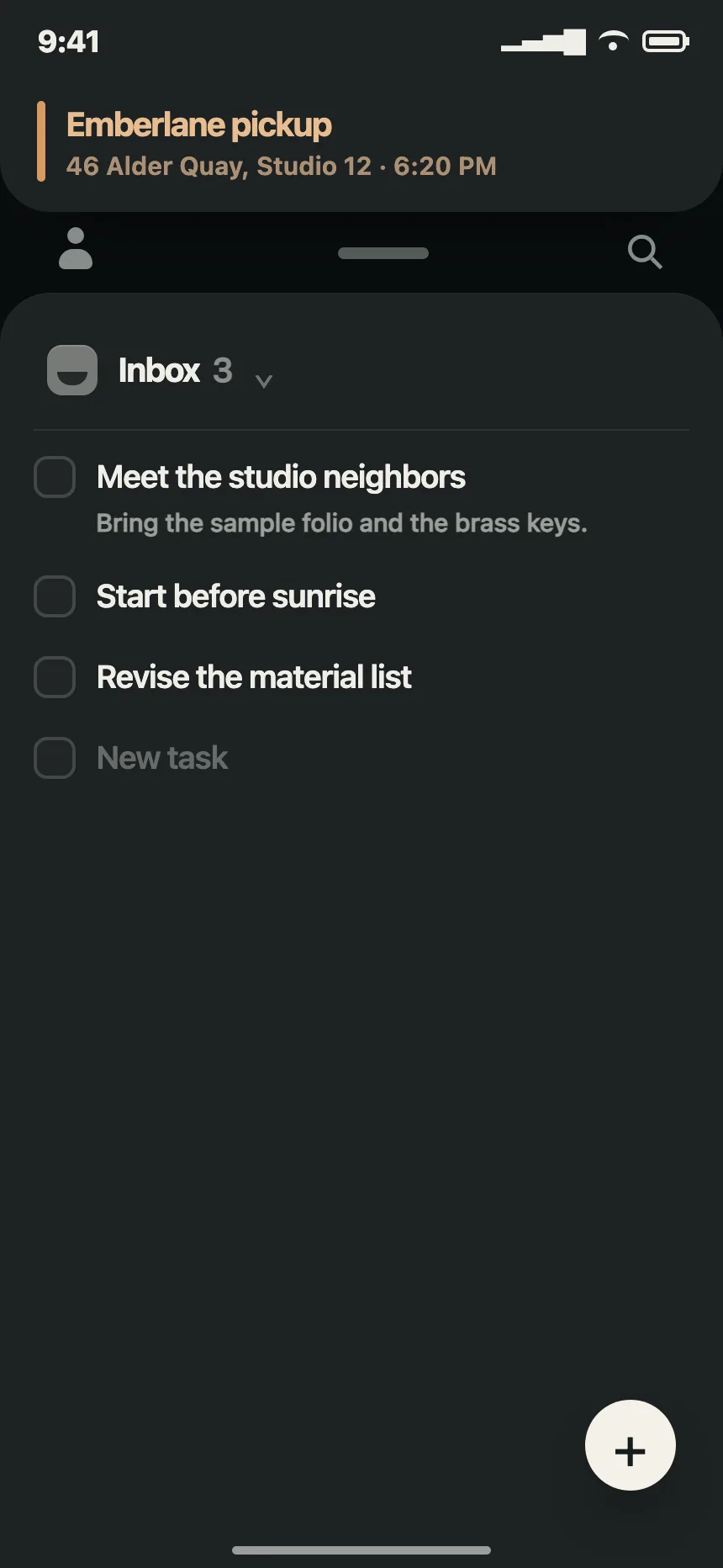 Project tracker