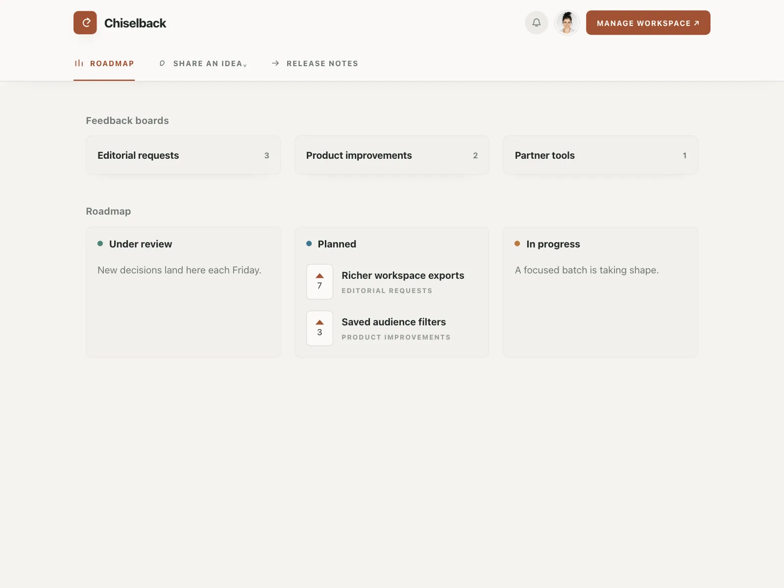 Project tracker