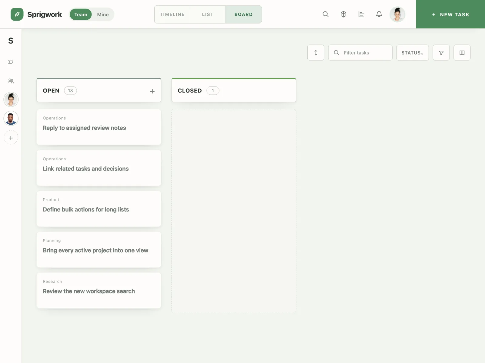 Project tracker