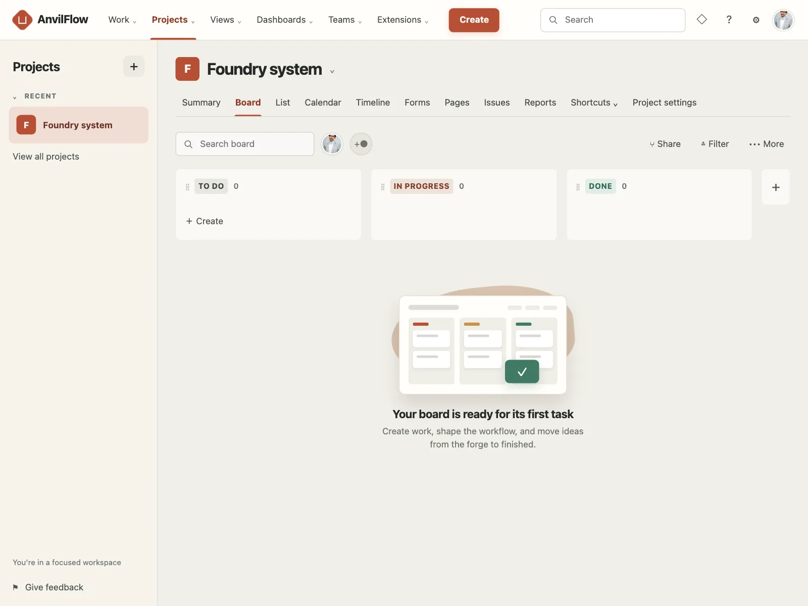 Project tracker