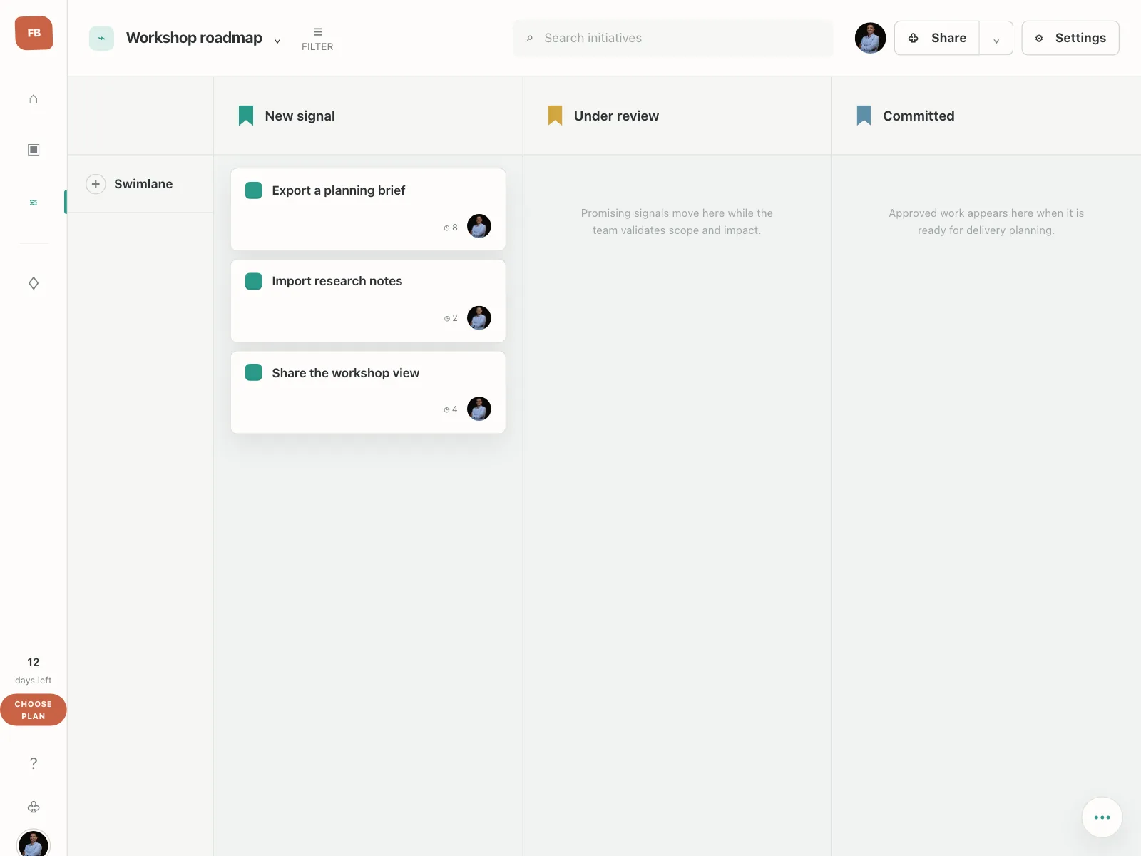 Project tracker