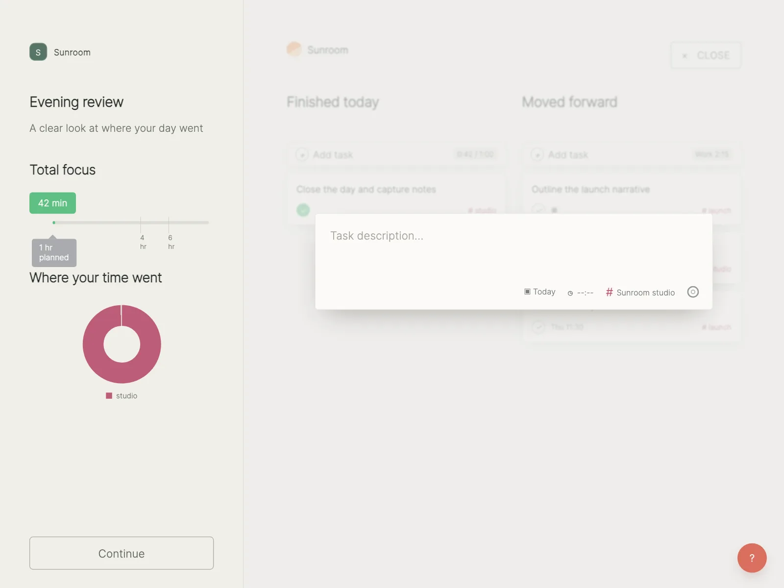 Project tracker