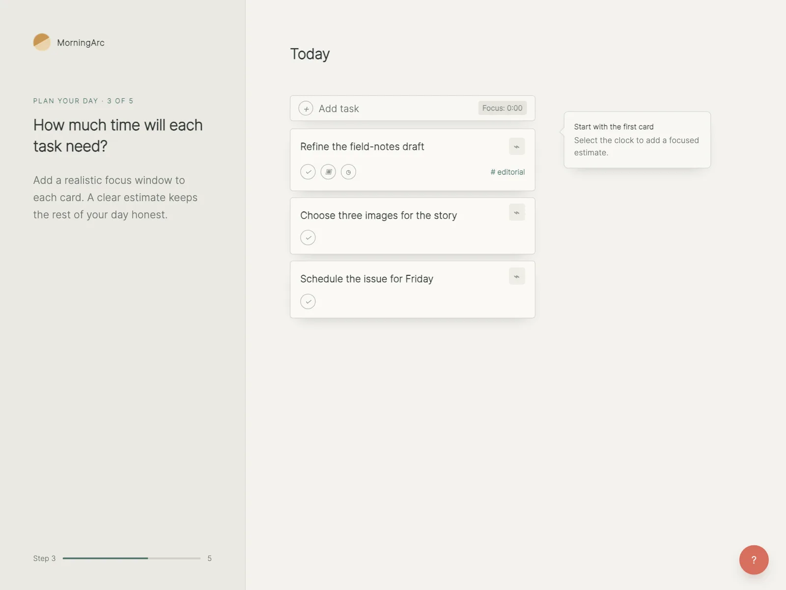Project tracker