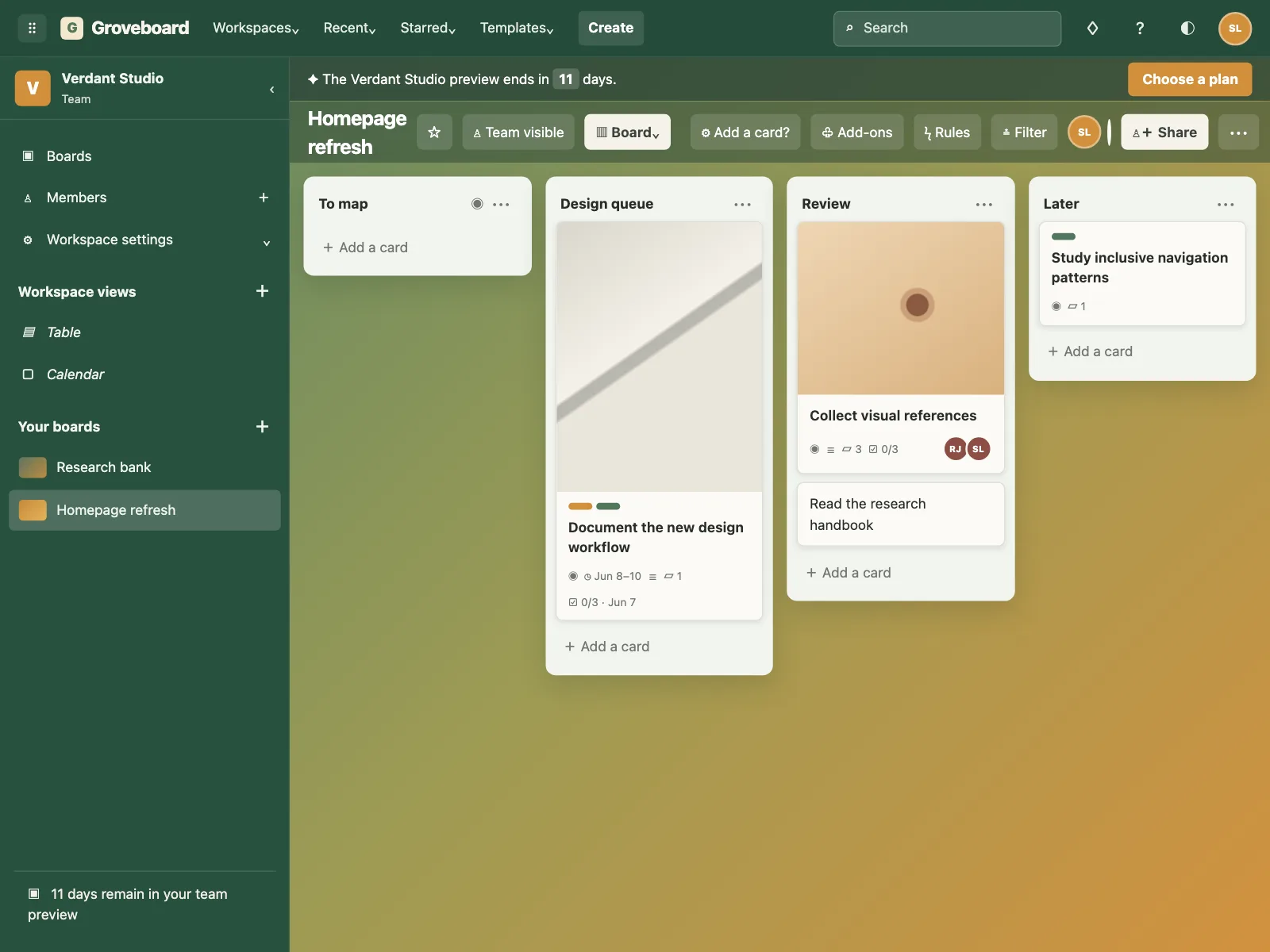 Project tracker