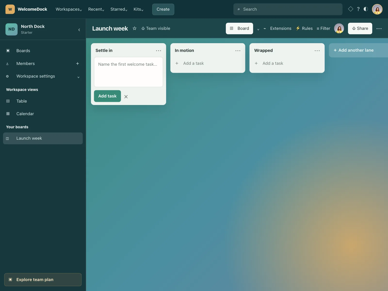Project tracker