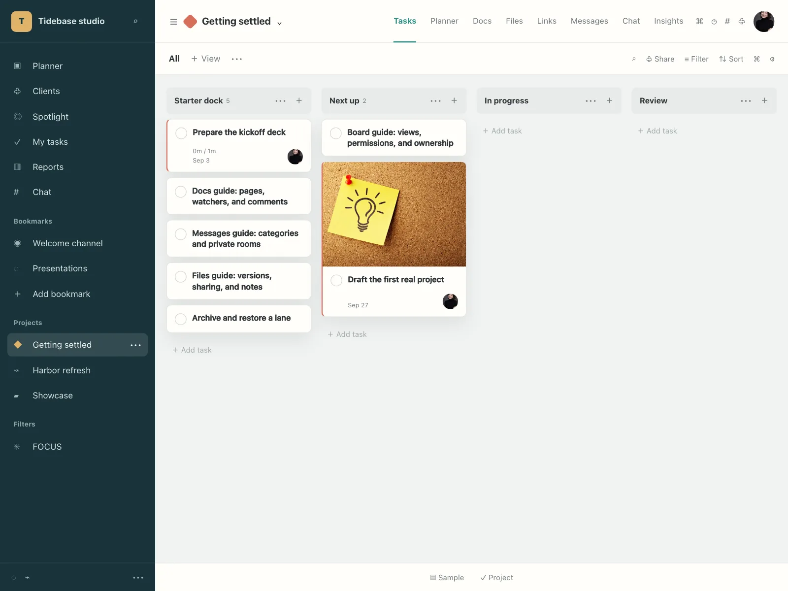 Project tracker