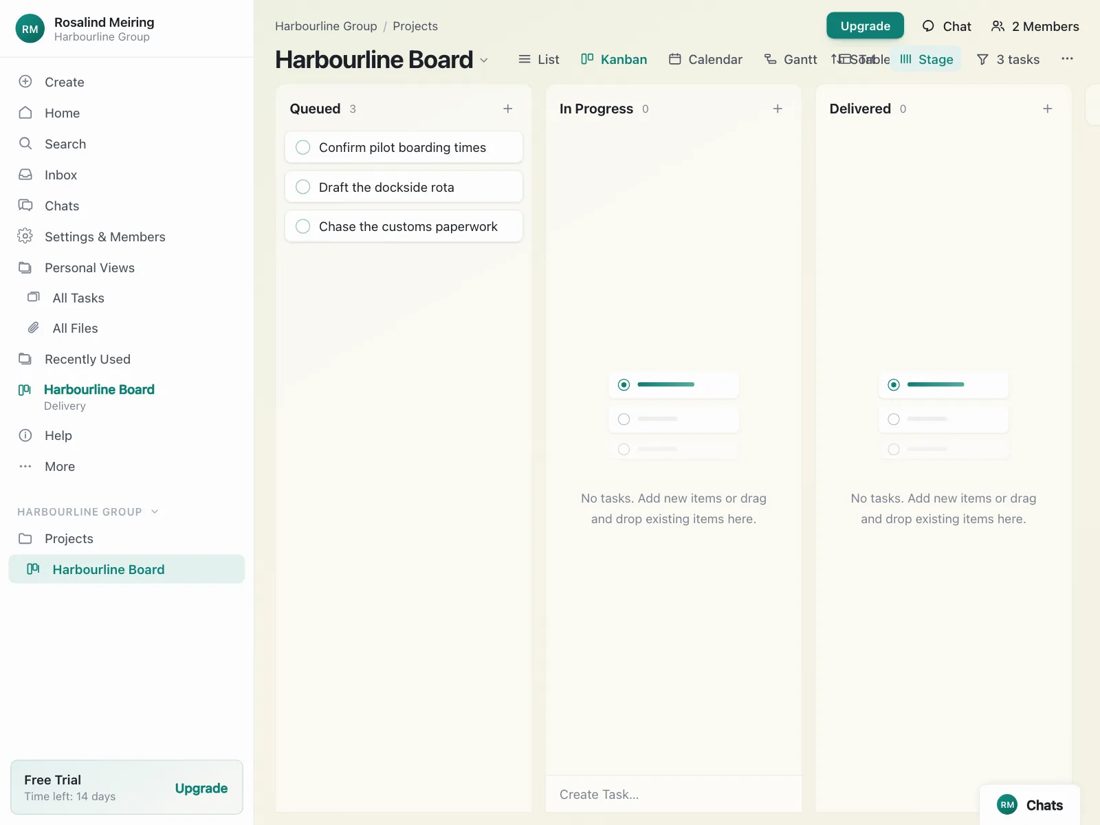 Project tracker
