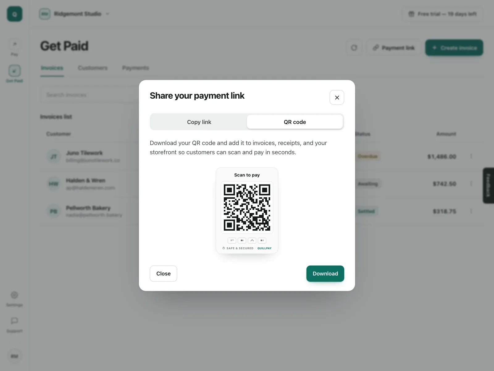 QR code