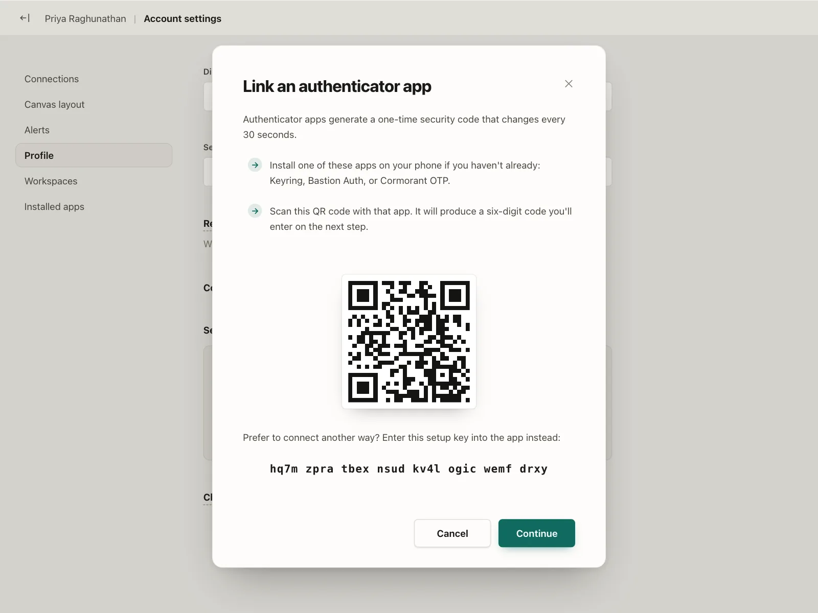 QR code