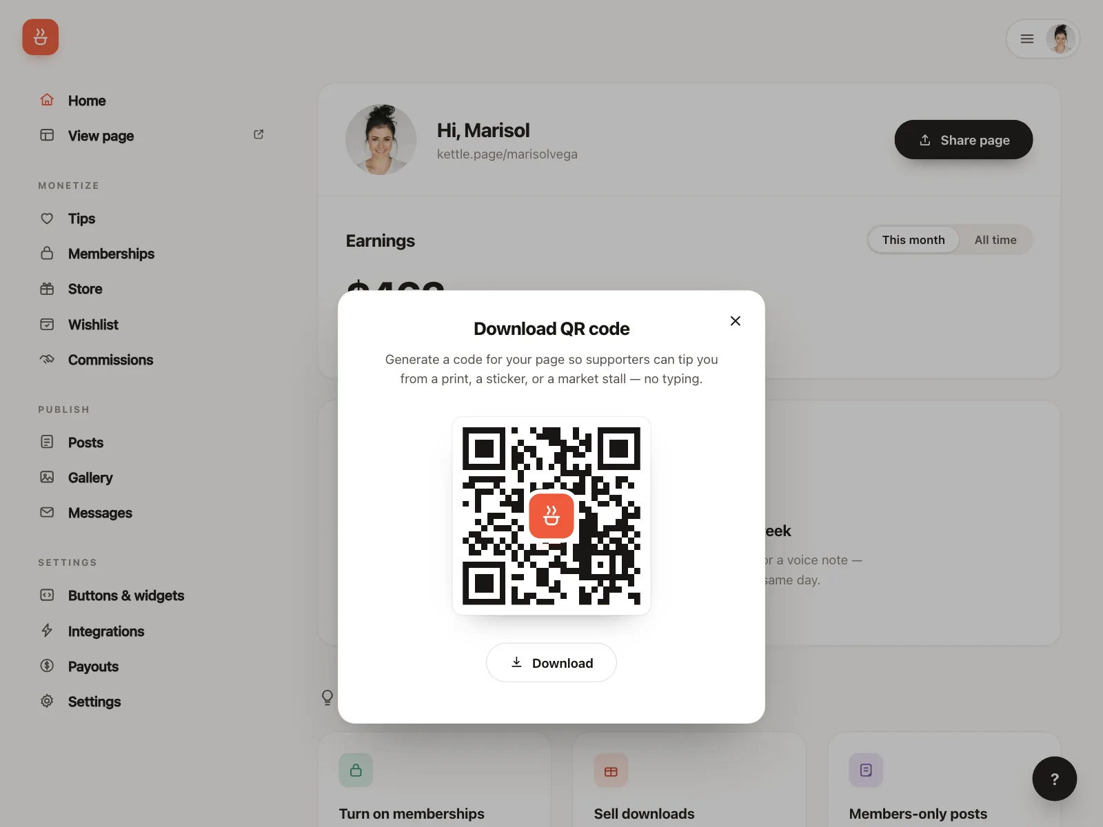 QR code