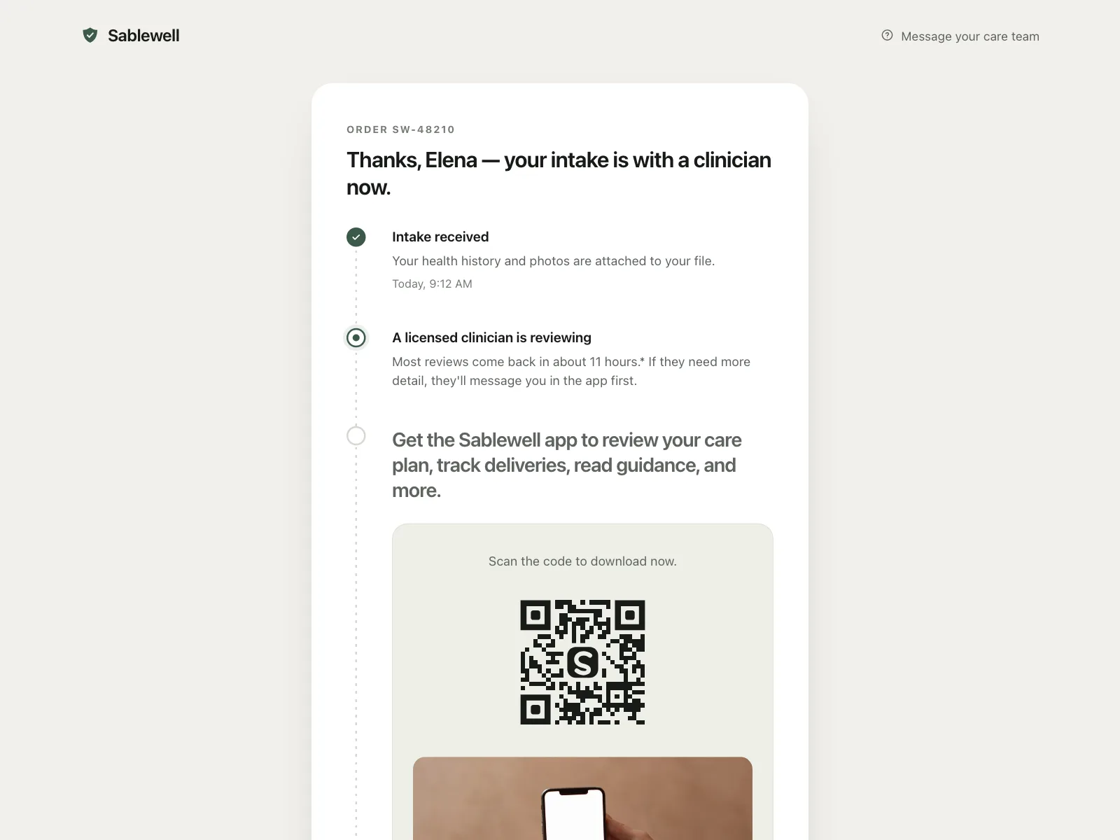 QR code