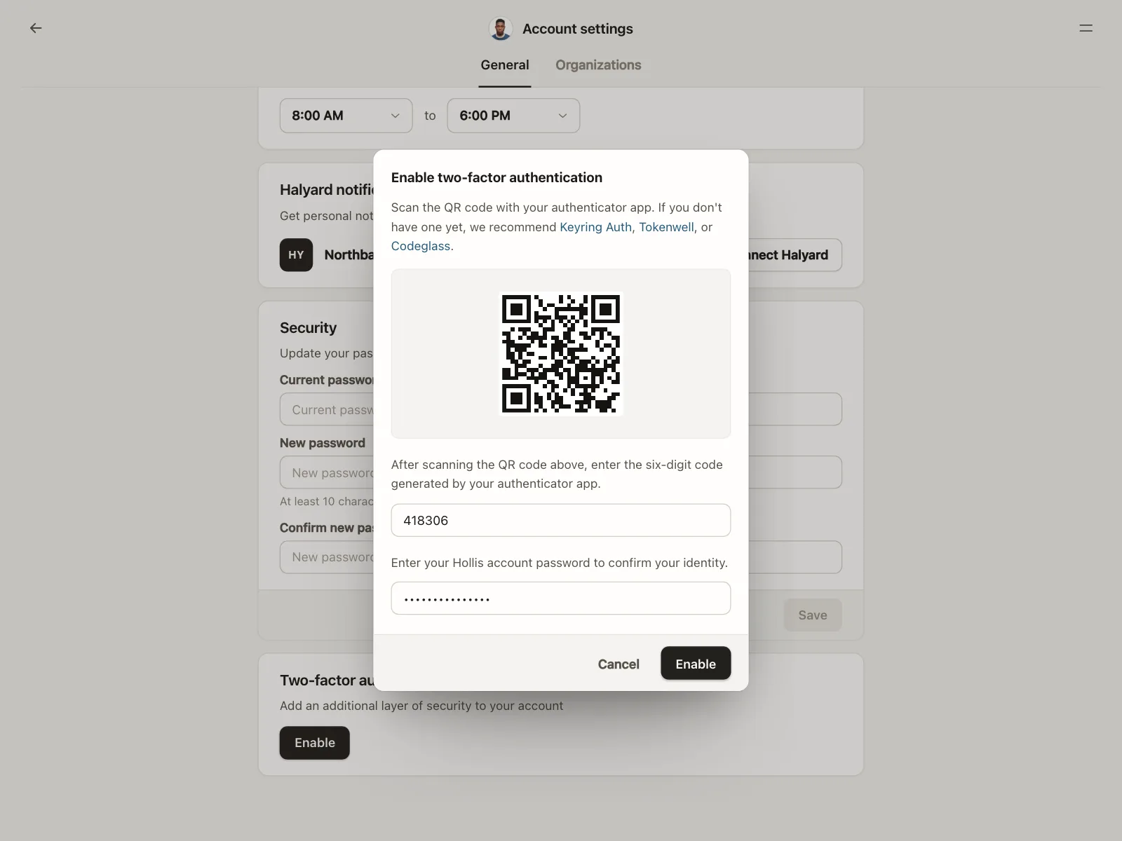 QR code
