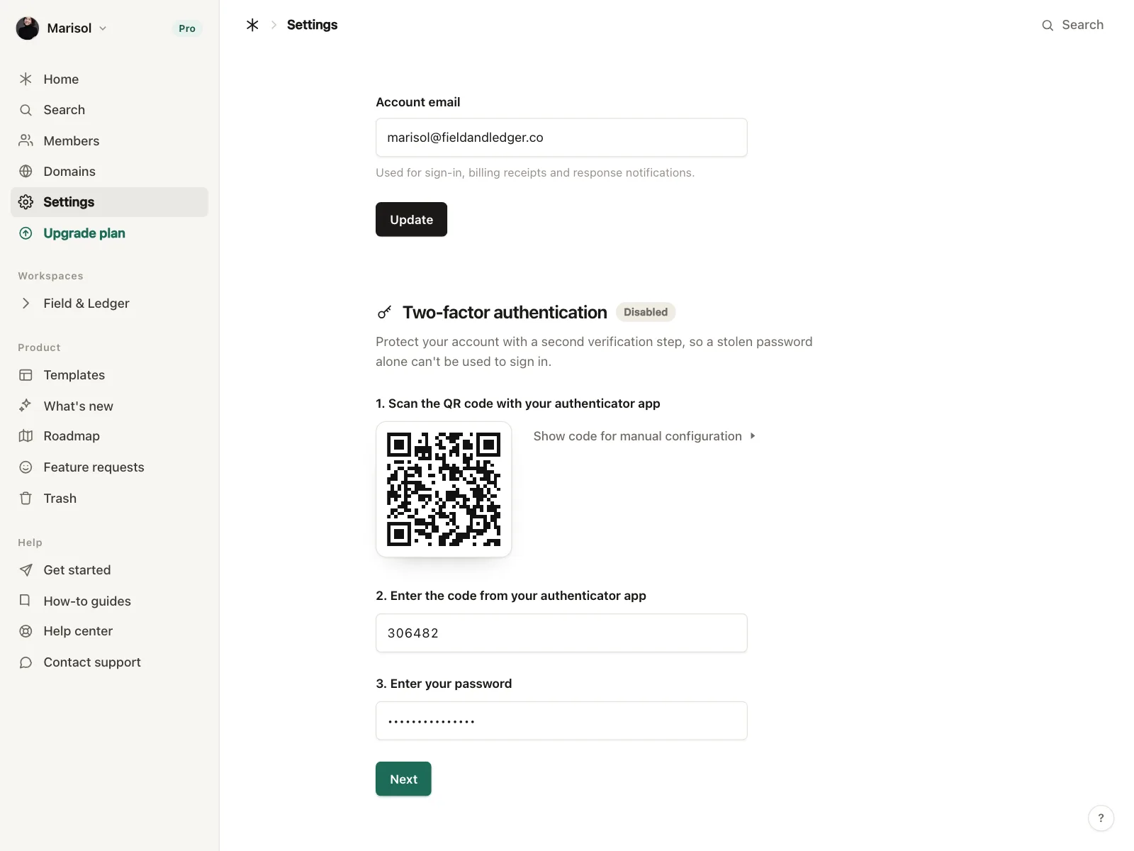 QR code
