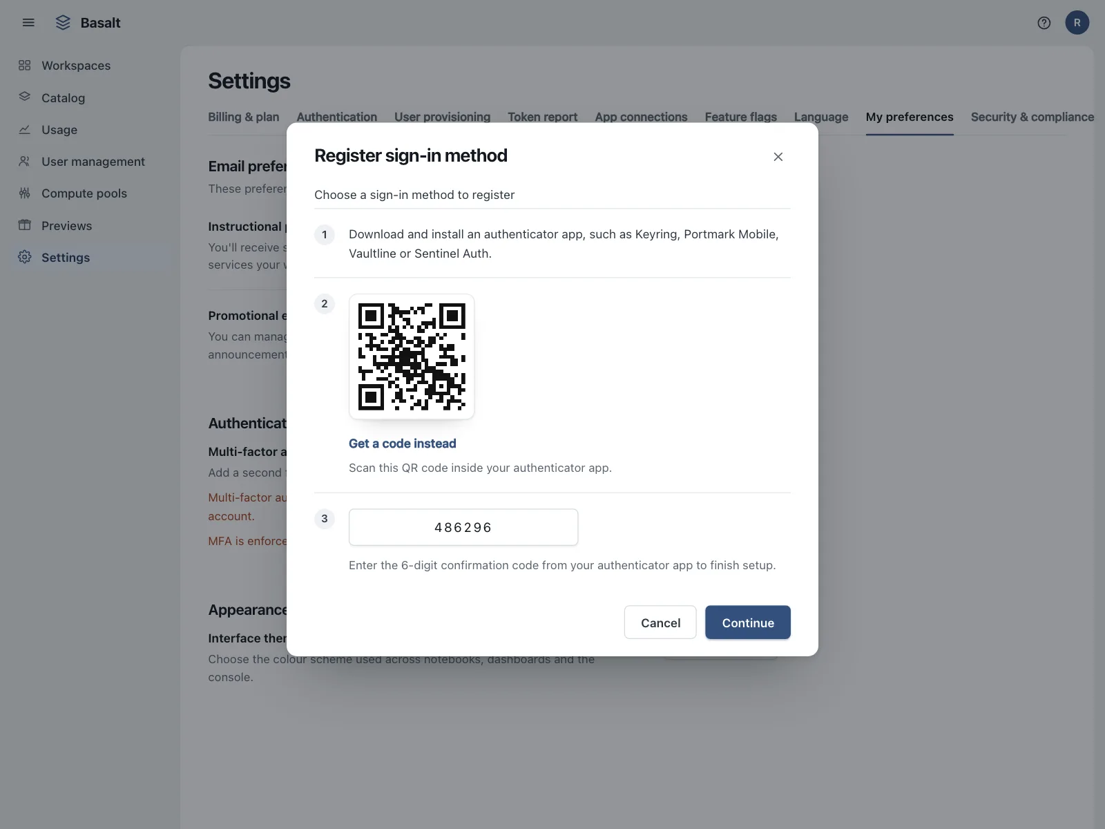 QR code