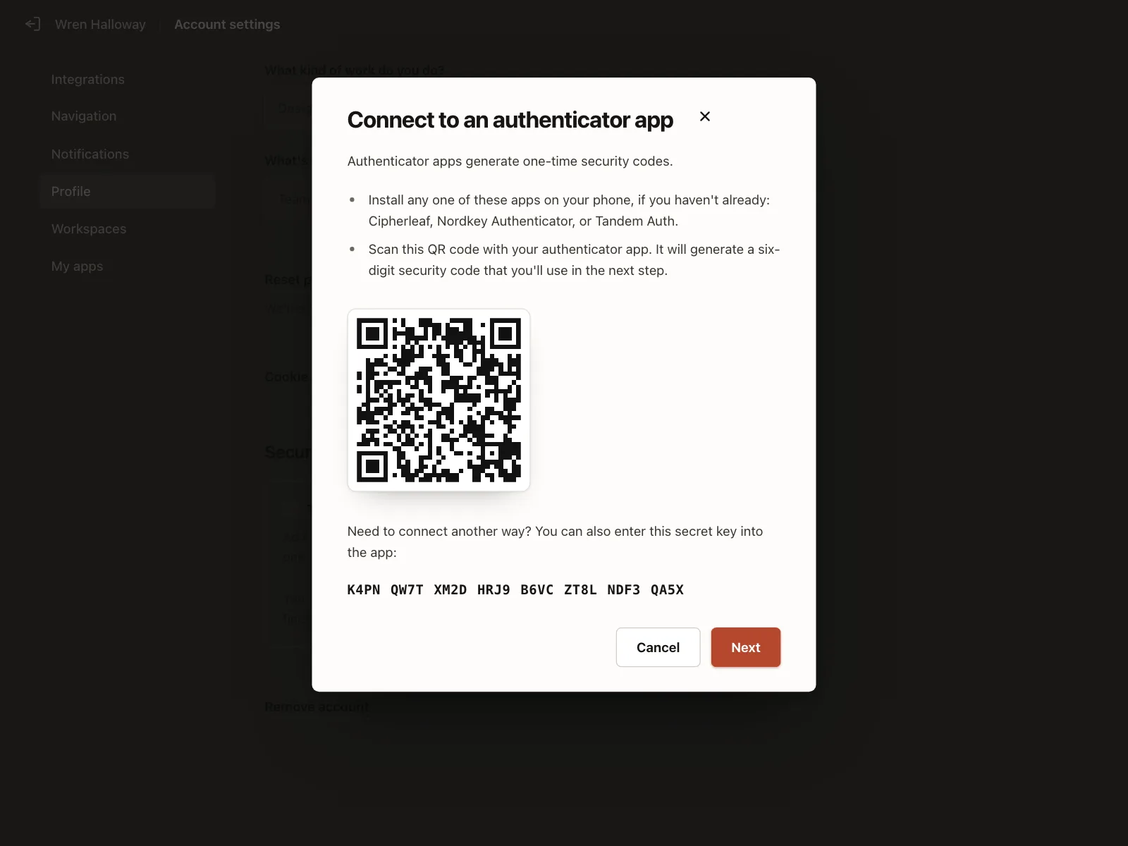 QR code