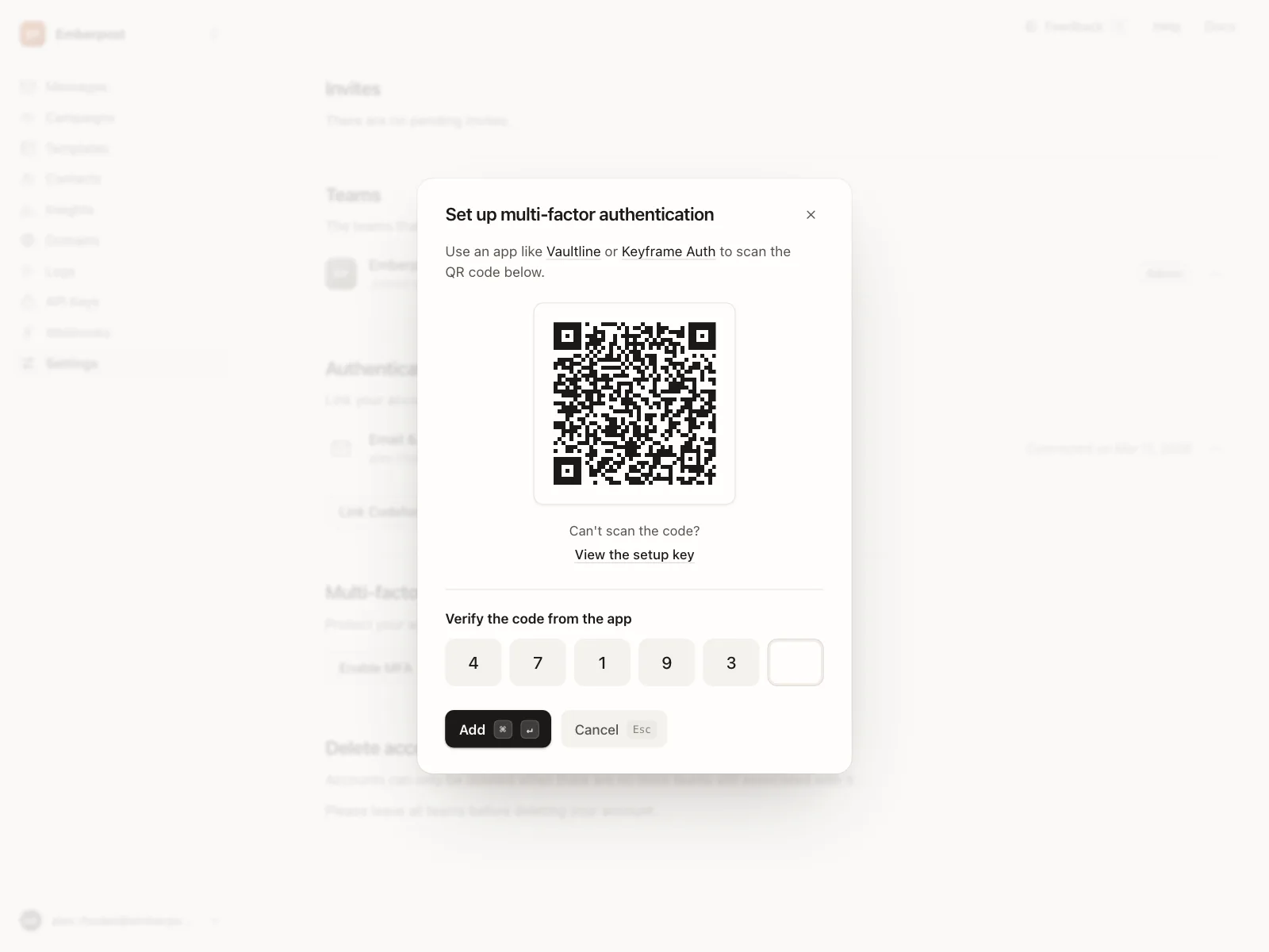 QR code